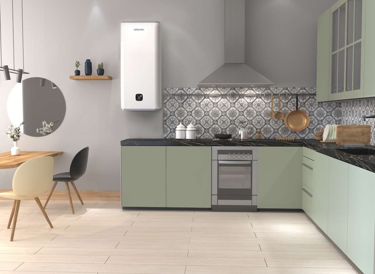 Водонагрівач Atlantic Vertigo Steatite WI-FI 100 ES-MP0802F220-S WD (2250W) white (EG) огляд - фото 8