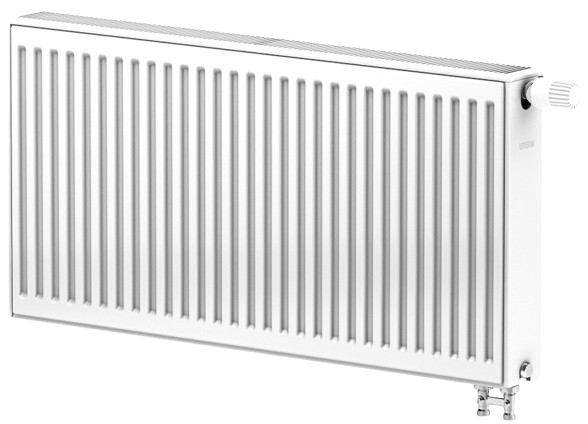 Інструкція радіатор для опалення Uterm 22 тип 500x1200, нижнє підключення