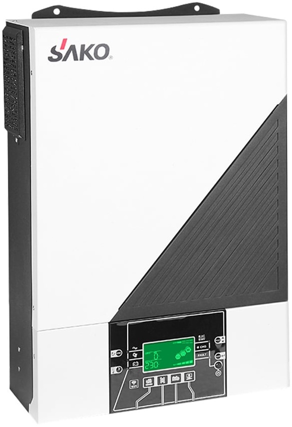 в продажу Гібридний інвертор Sako Sunon IV 6.2KW/48V +120A MPPT White - фото 3