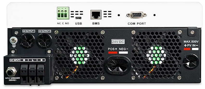 Гібридний інвертор Sako Sunon V 6.5KW/48V+120A MPPT відгуки - зображення 5