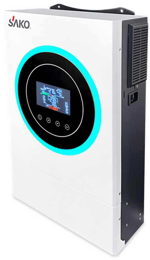 Гібридний інвертор Sako Sunon V 6.5KW/48V+120A MPPT ціна 26483 грн - фотографія 2