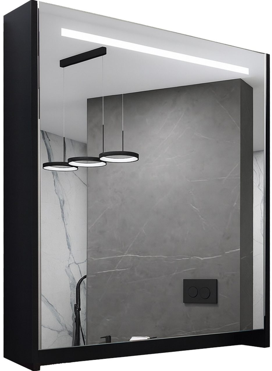 Дзеркало-шафа Air-Line Emily чорний (EmMC-60) ціна 2925 грн - фотографія 2