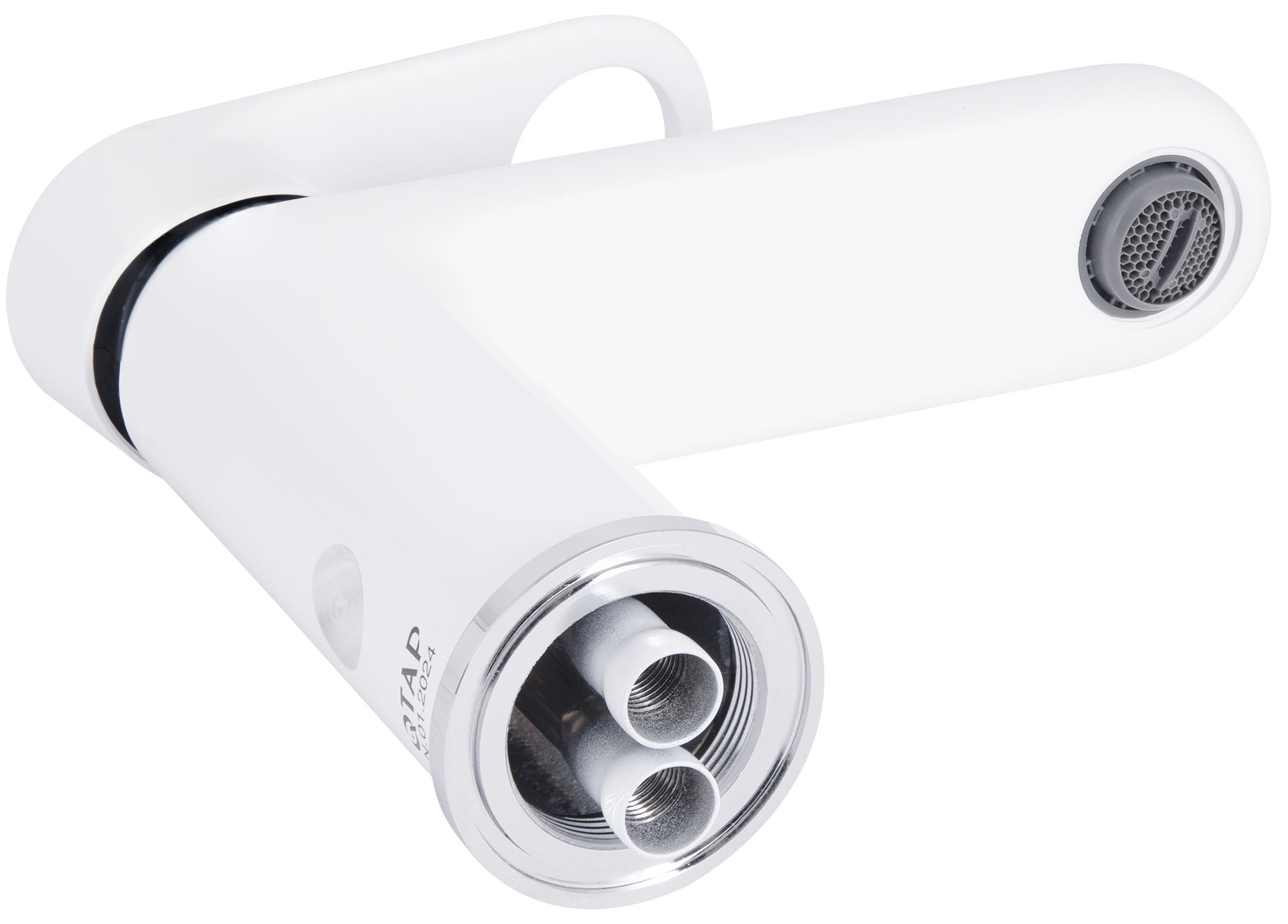 Смеситель Q-Tap Jay QTJAY270CRW45551 Chrome/White цена 1506 грн - фотография 2