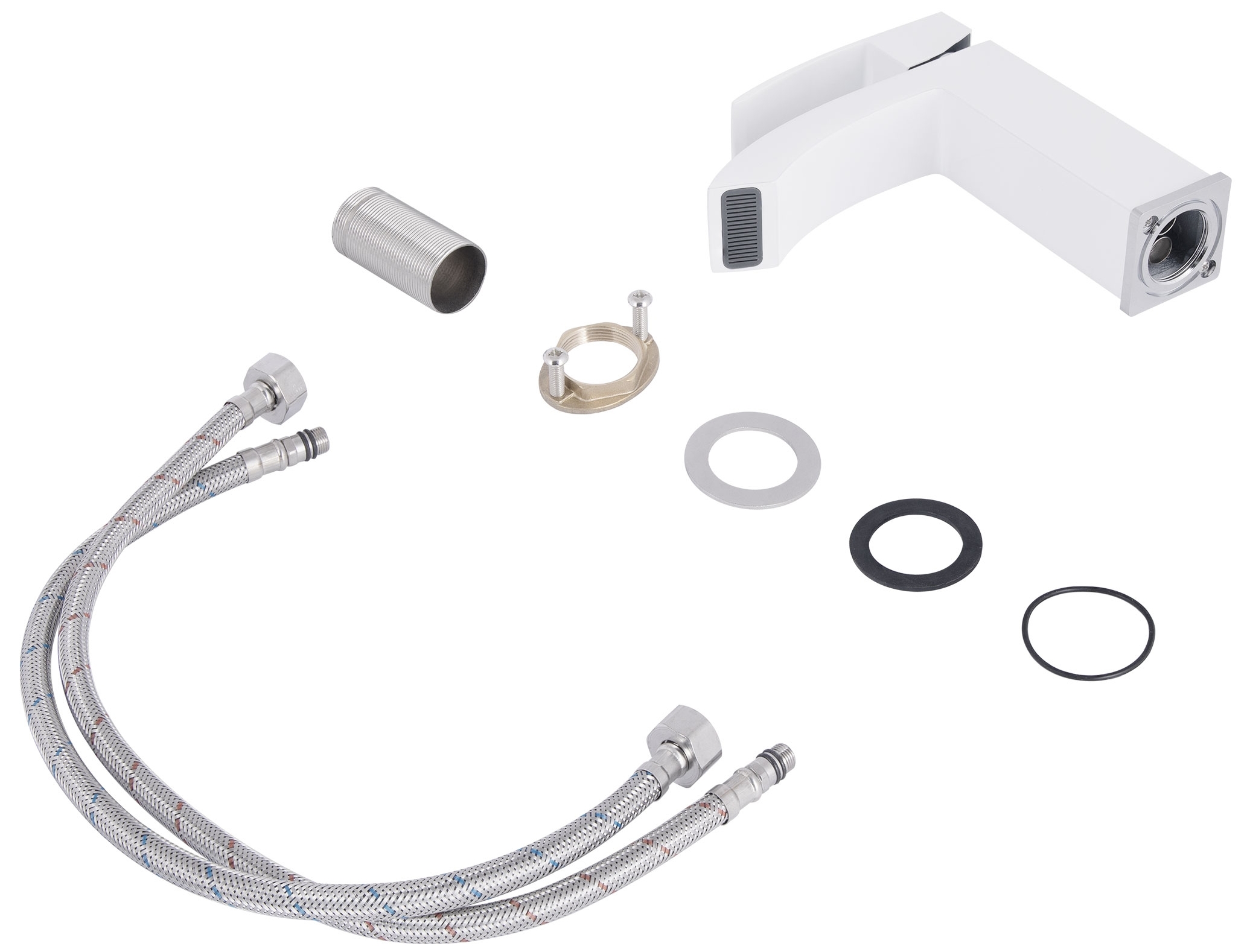 в продаже Смеситель Q-Tap Swan Cascada QTSWA270CRW45568 Chrome/White - фото 3