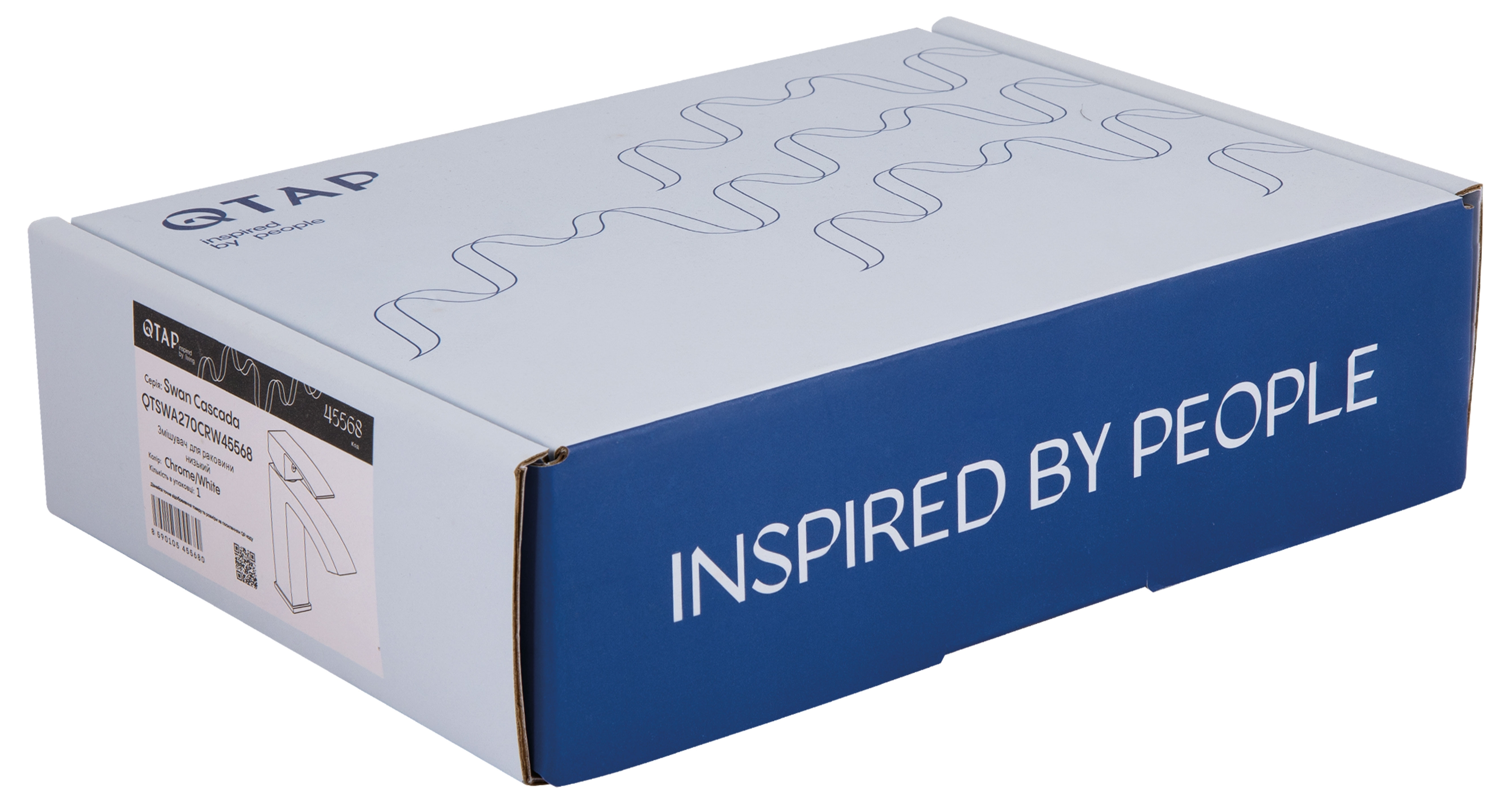 продаём Q-Tap Swan Cascada QTSWA270CRW45568 Chrome/White в Украине - фото 4