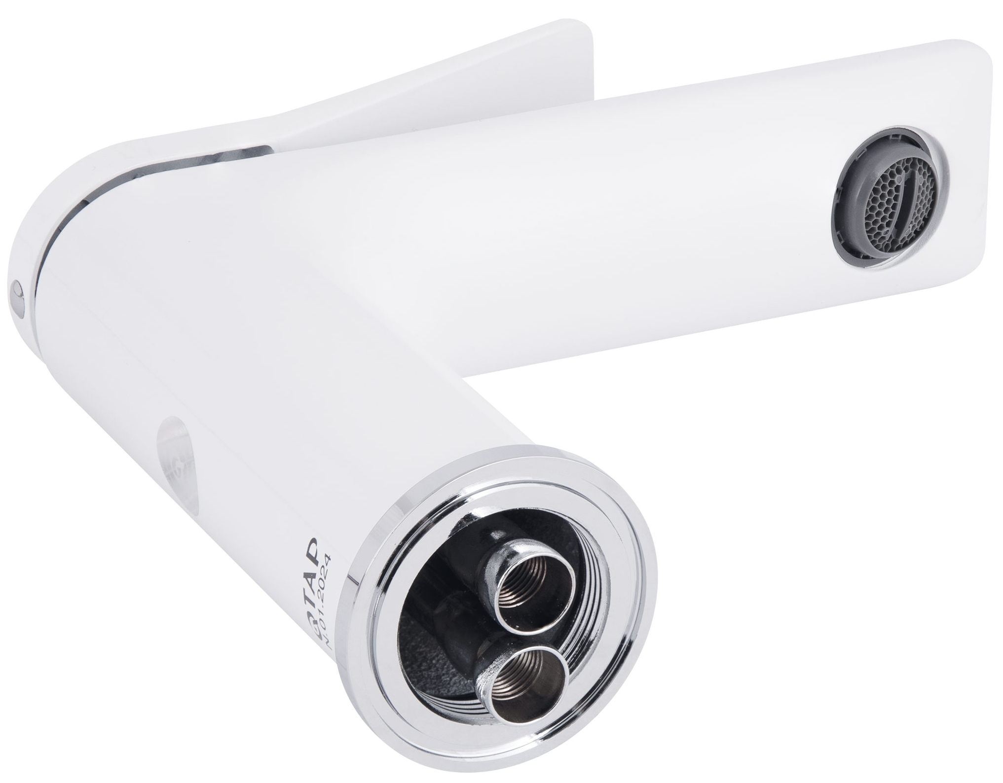 Змішувач Q-Tap Presto QTPRE270CRW45576 Chrome/White ціна 2302 грн - фотографія 2