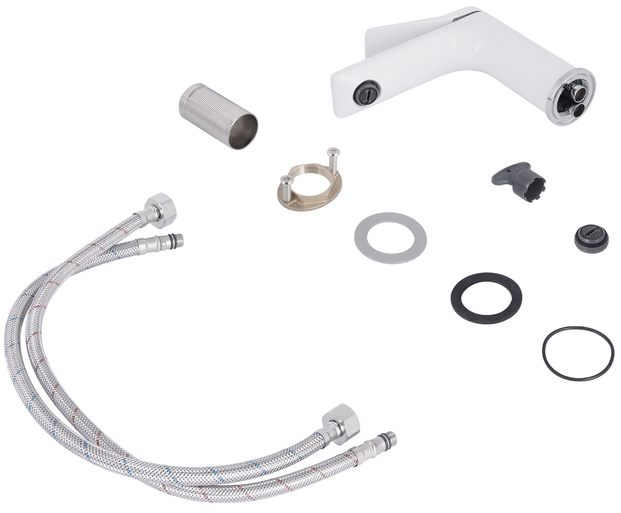 в продажу Змішувач Q-Tap Presto QTPRE270CRW45576 Chrome/White - фото 3