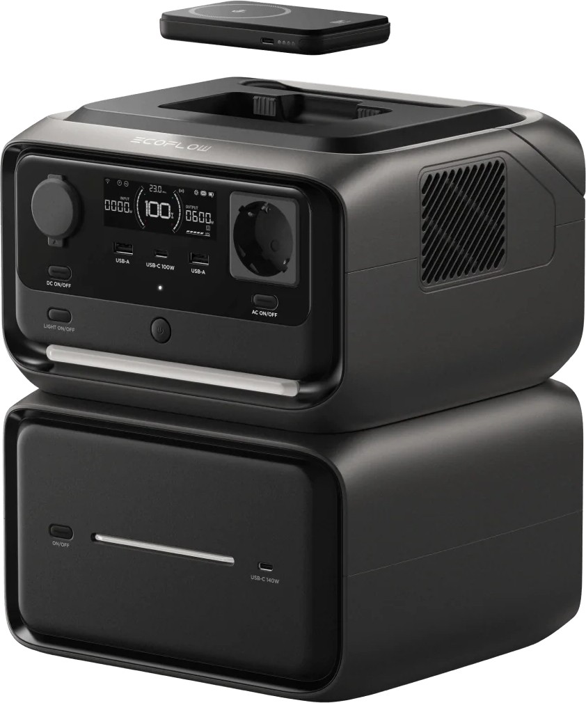 Портативна зарядна станція EcoFlow River 3 Max Plus Wireless ціна 31999 грн - фотографія 2