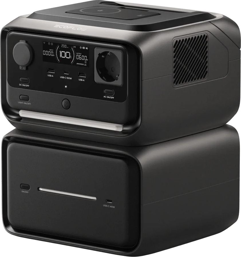 Портативная зарядная станция EcoFlow River 3 Max Plus Wireless