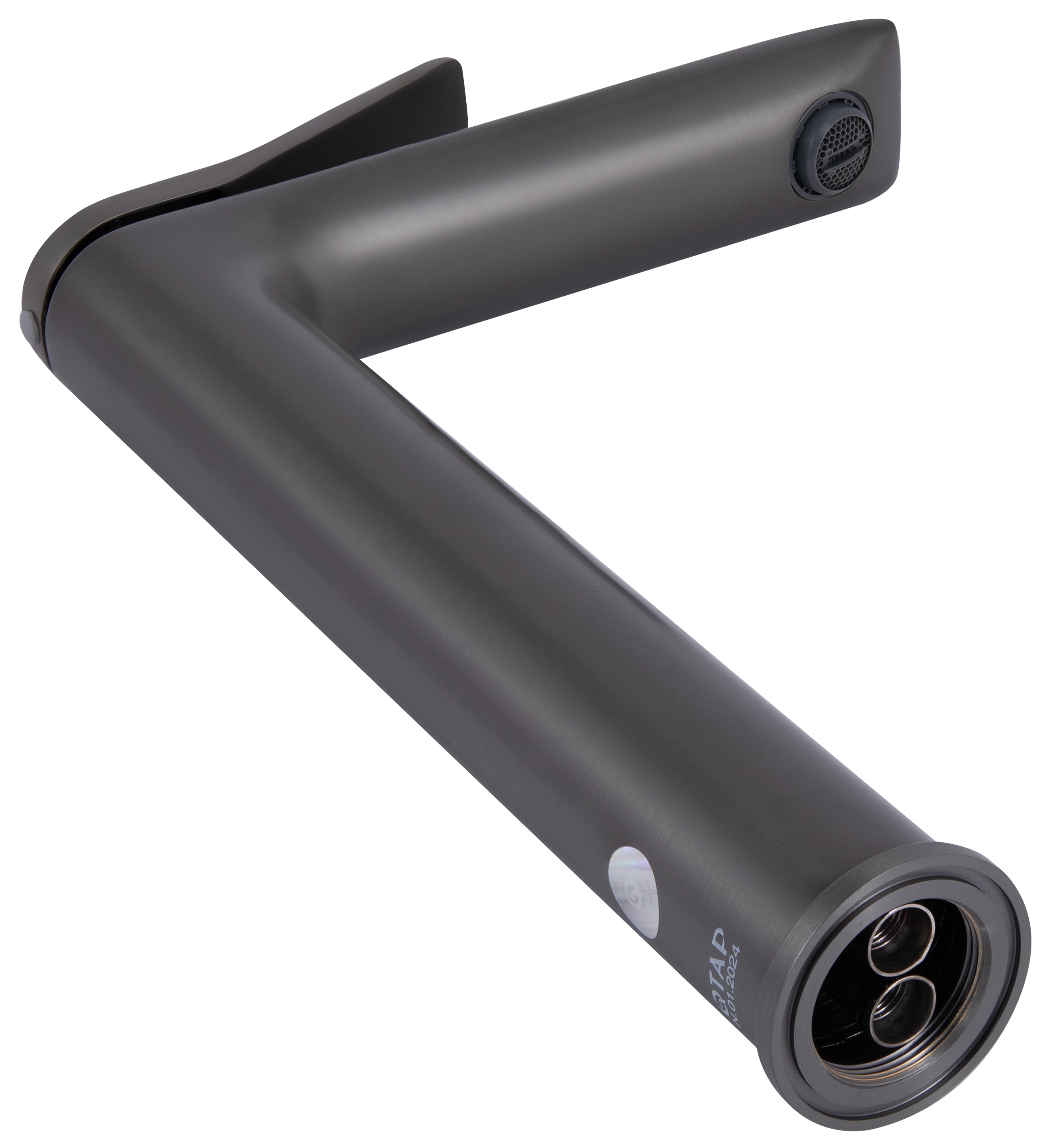 Змішувач Q-Tap Presto високий QTPRE269GRP45582 Graphite ціна 3889 грн - фотографія 2