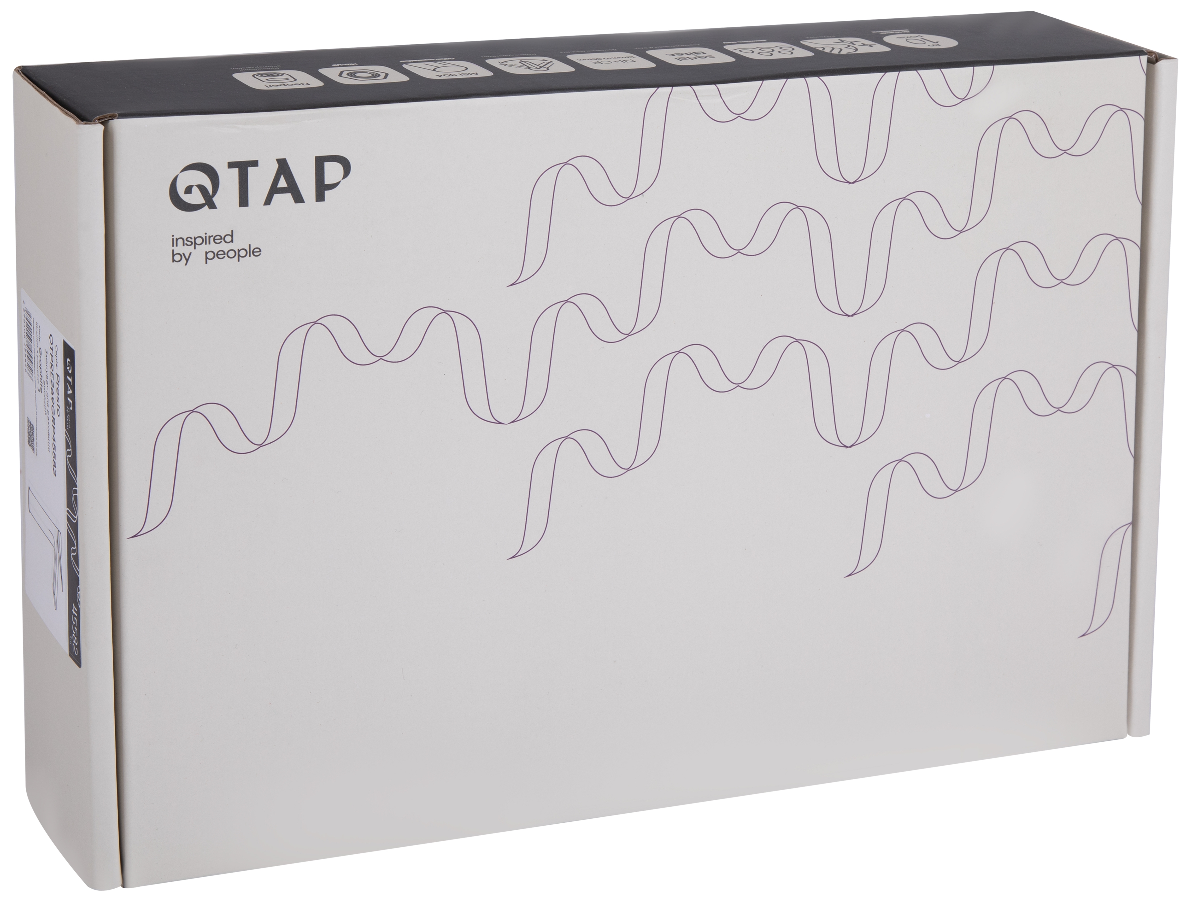 продаємо Q-Tap Presto високий QTPRE269GRP45582 Graphite в Україні - фото 4