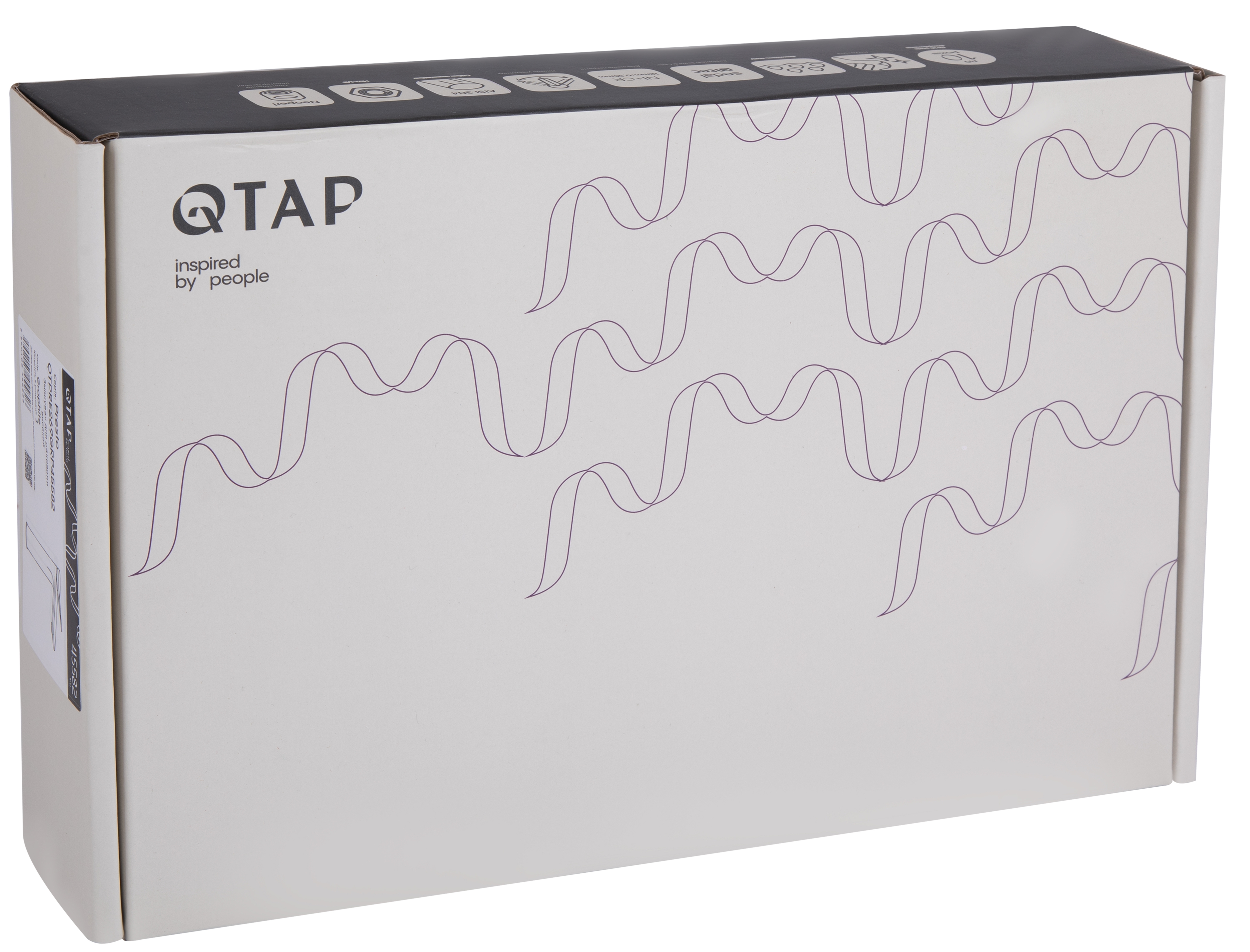 продаємо Q-Tap Presto високий QTPRE269CRM45572 Chrome в Україні - фото 4