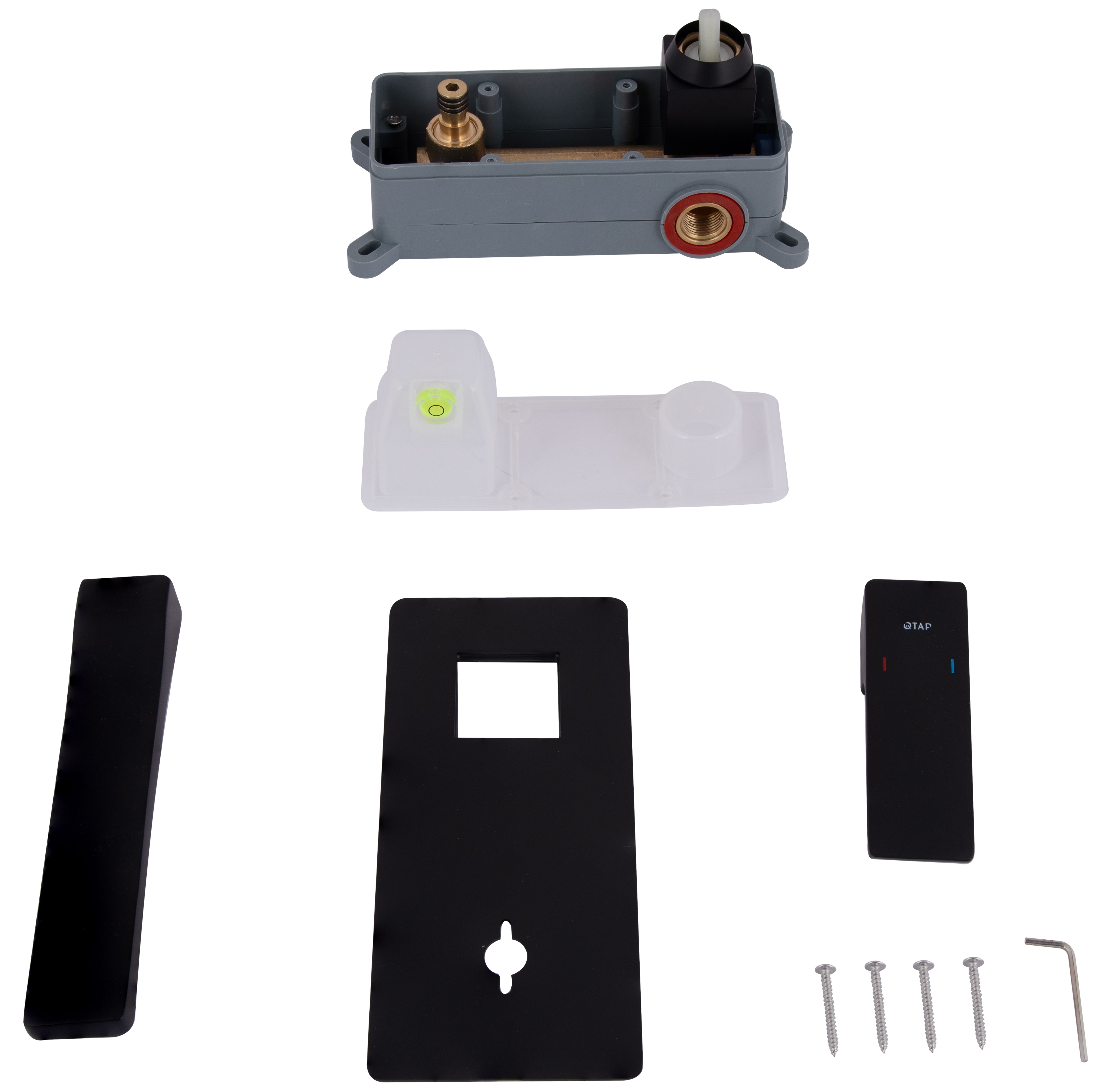 Змішувач Q-Tap Gemini QTGEM273BLM45694 Black Matt характеристики - фотографія 7