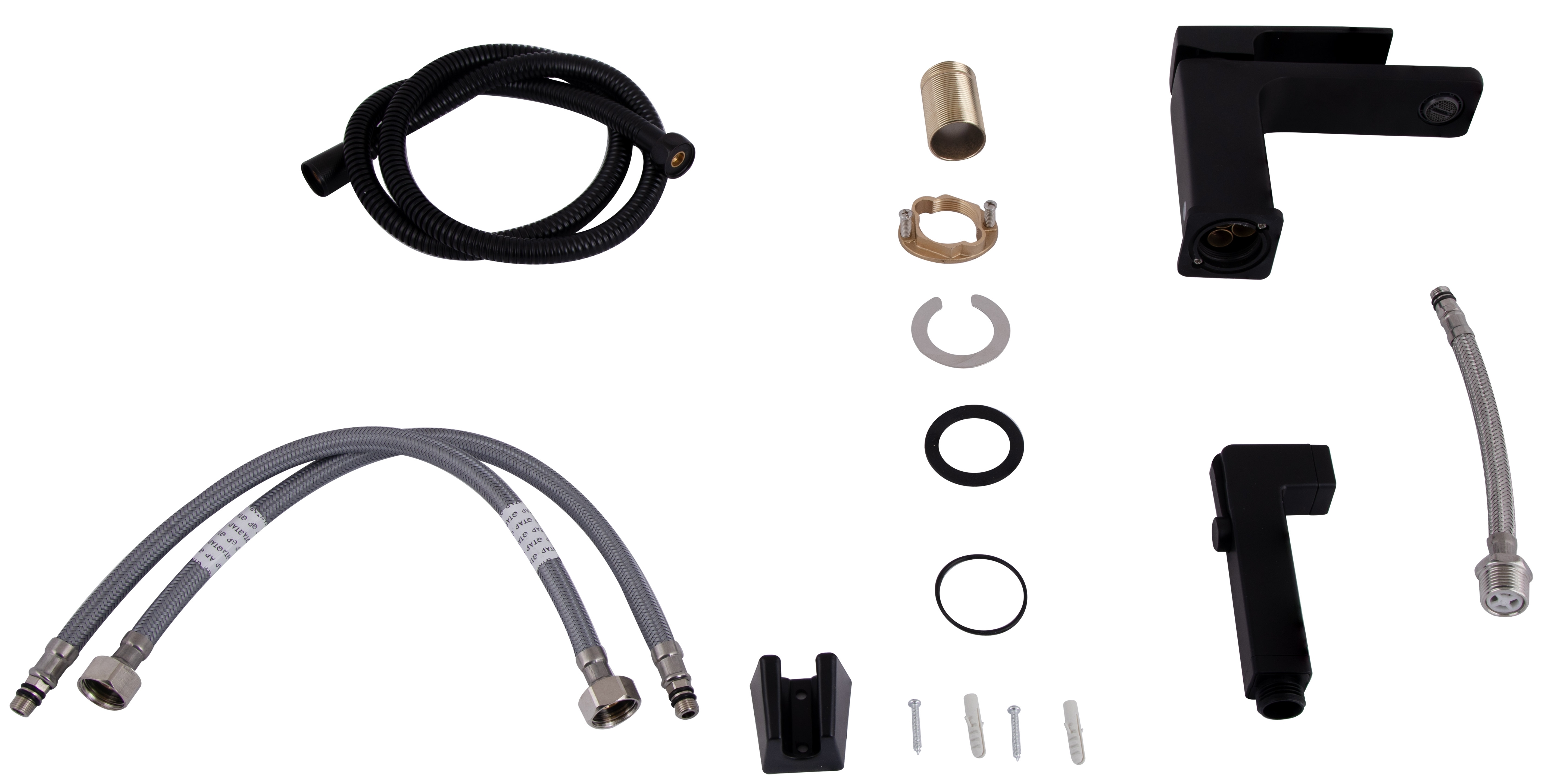 Змішувач Q-Tap Gemini (з гігієнічним душем) QTGEM272BLM45690 Black Matt інструкція - зображення 6