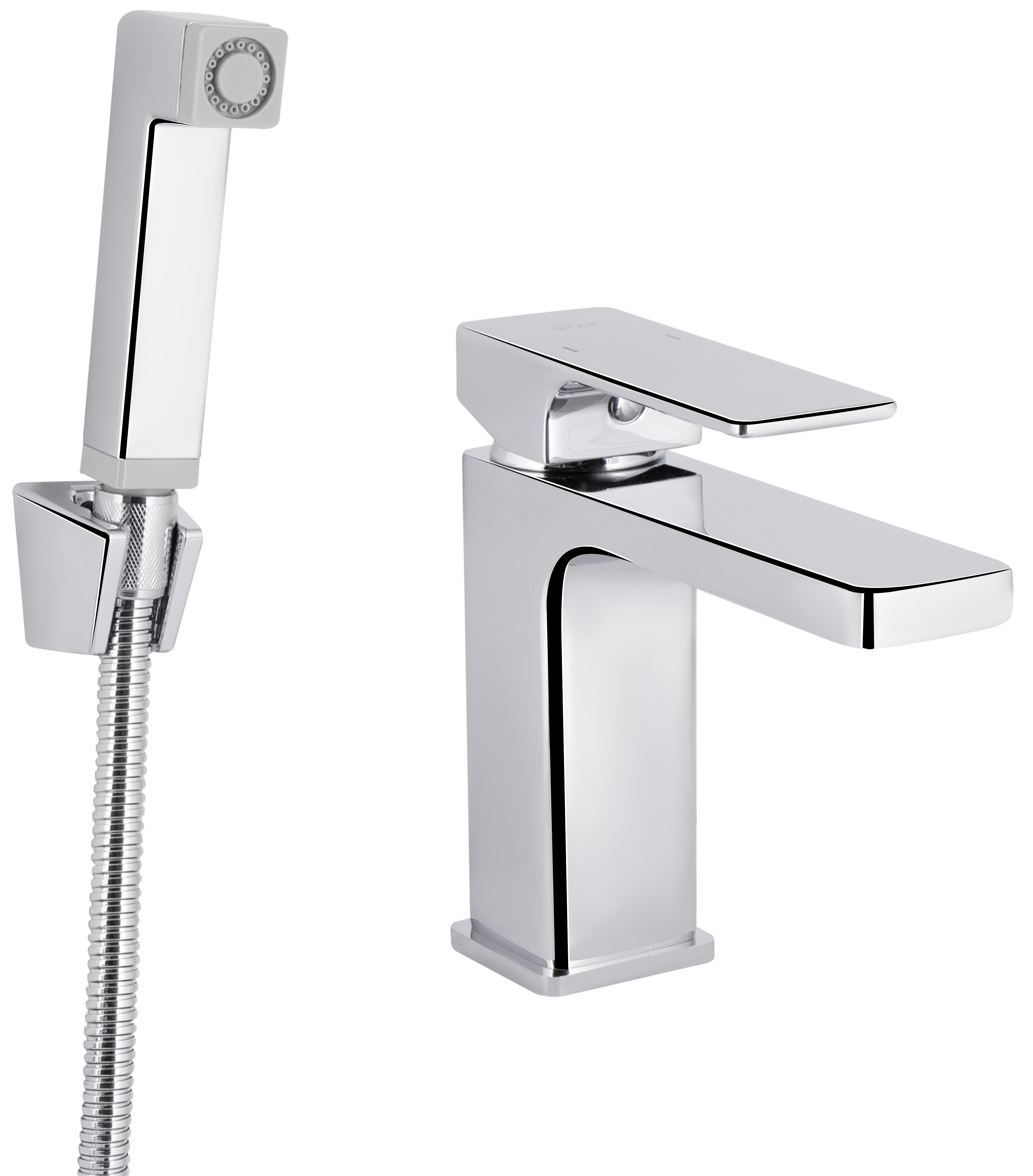 Q-Tap Gemini (з гігієнічним душем) QTGEM272CRM45689 Chrome