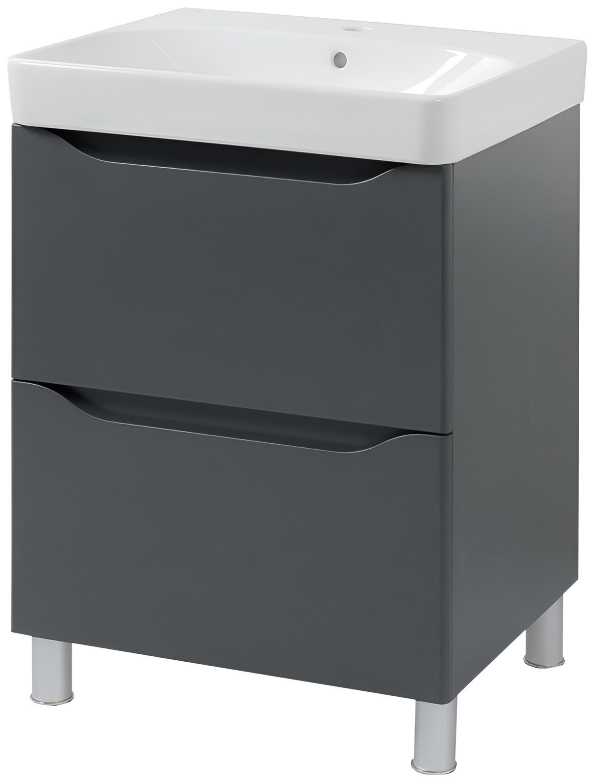 Air-Line 60 Smile Square Grey matt (SM-60 НС+500.229.01.1)