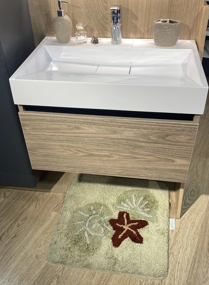 в продаже Тумба под умывальник Fancy Marble Palma 700 Орех Барселона (Palma 700-1) - фото 3