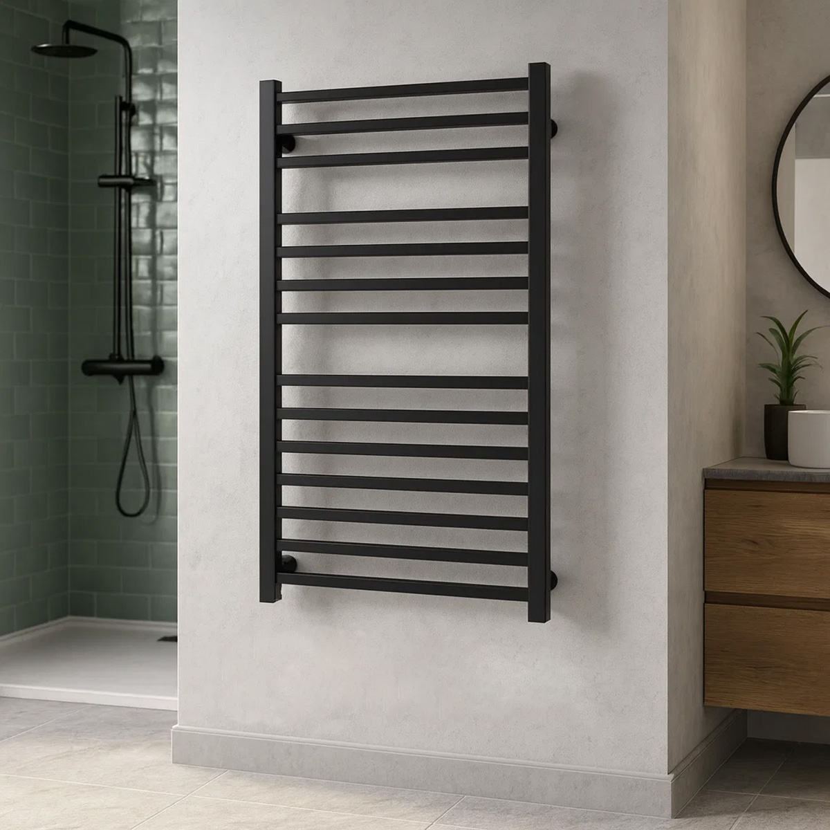 Рушникосушка Devit Universal П13 500х1000 (UN5001000EBS) ціна 17456 грн - фотографія 2