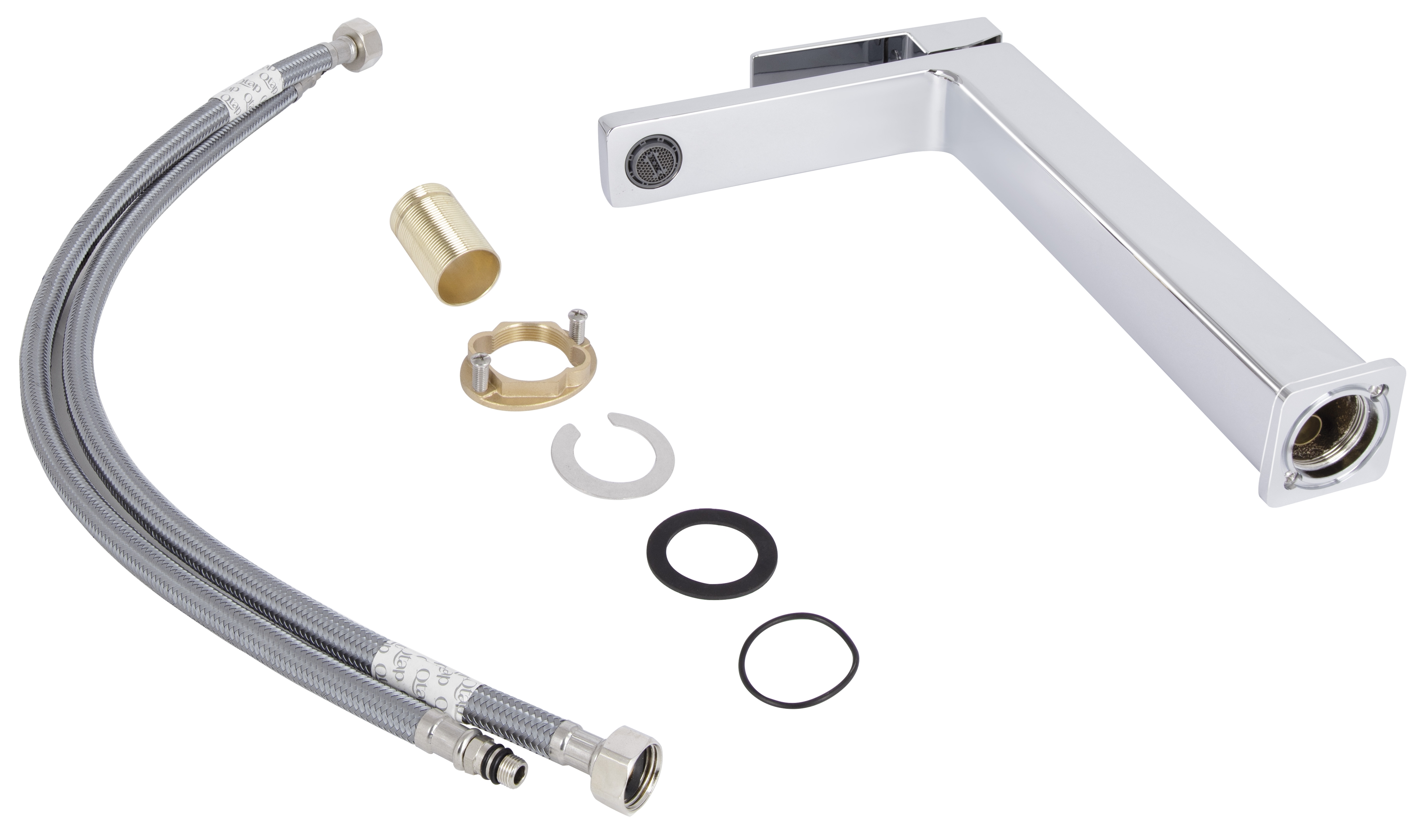 в продажу Змішувач Q-Tap Gemini високий QTGEM269CRM45677 Chrome - фото 3