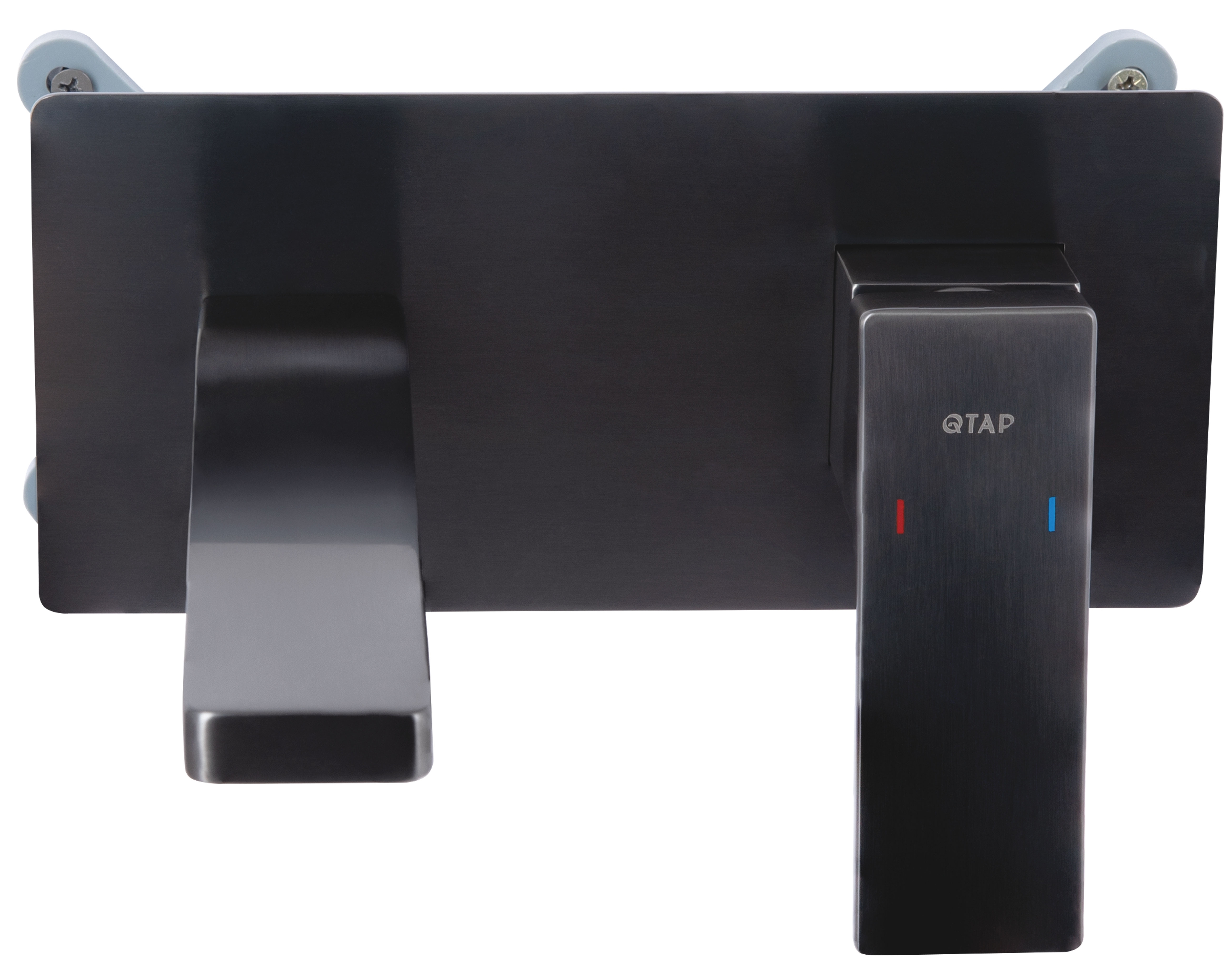 Змішувач Q-Tap Gemini QTGEM273GMB45695 Gunmetal Black PVD ціна 4365 грн - фотографія 2