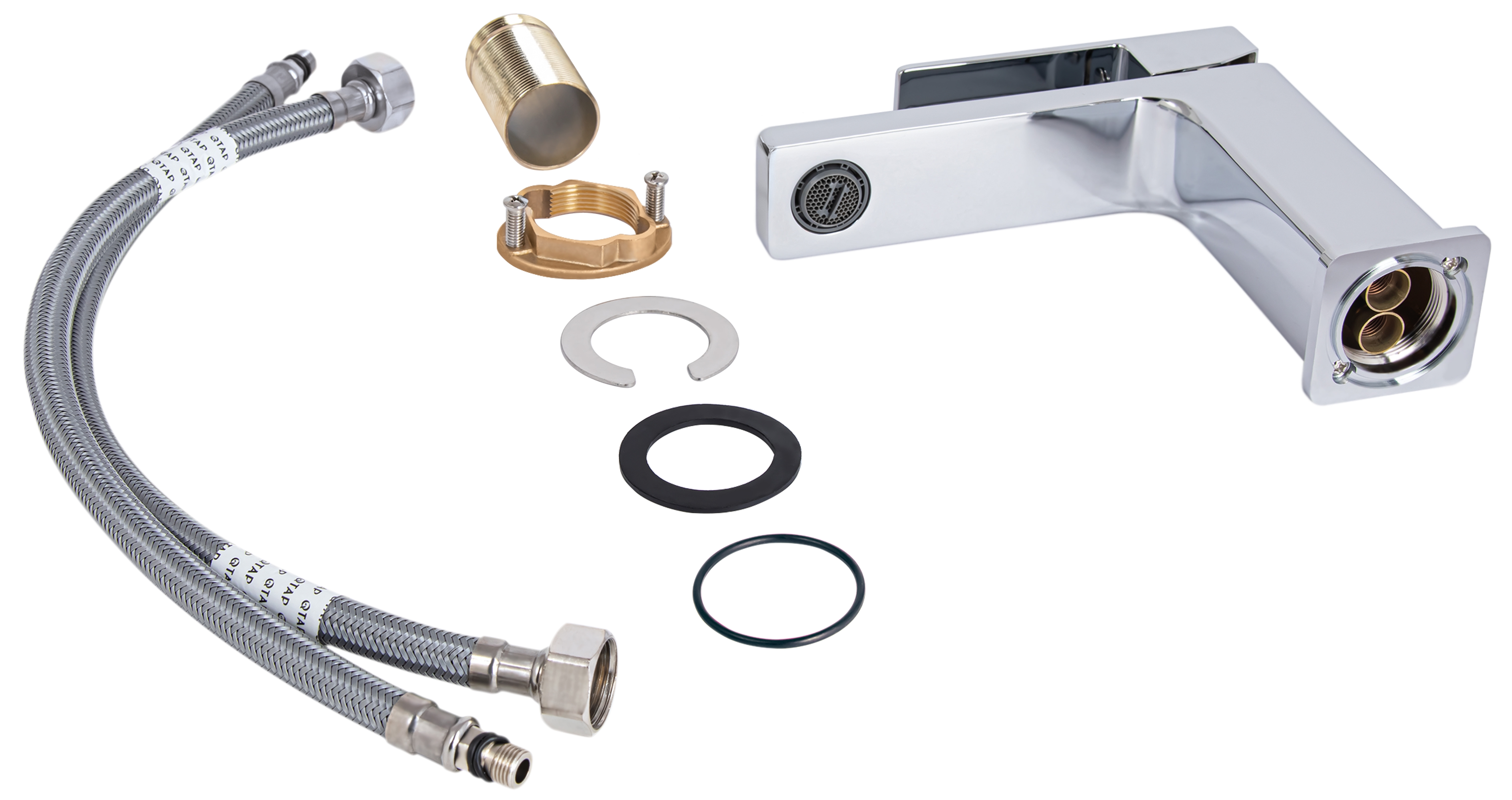 в продажу Змішувач Q-Tap Gemini QTGEM270CRM45673 Chrome - фото 3