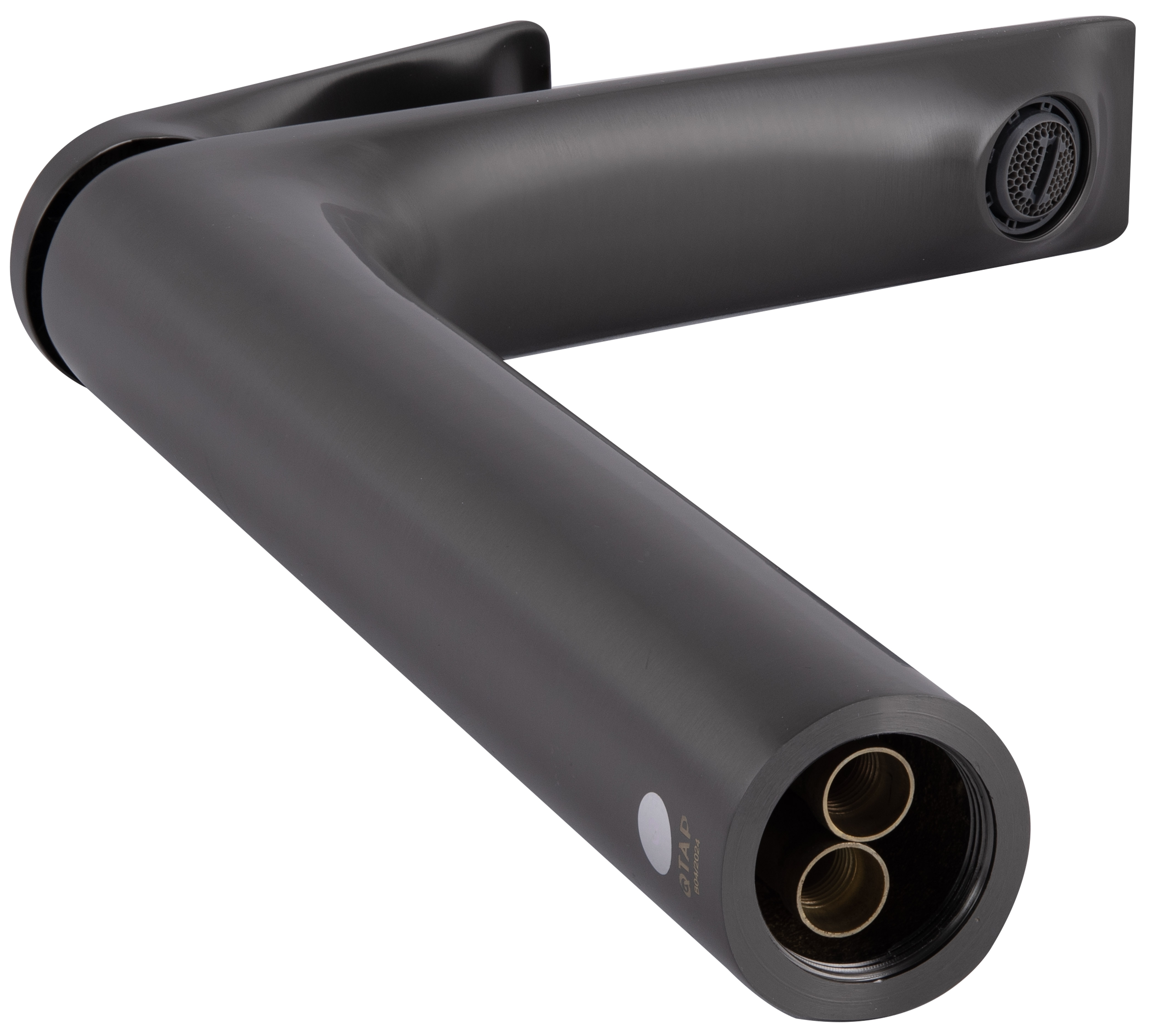 Смеситель Q-Tap Vlasta New высокий QTVLA269GMB45653 Gunmetal Black PVD цена 4033 грн - фотография 2