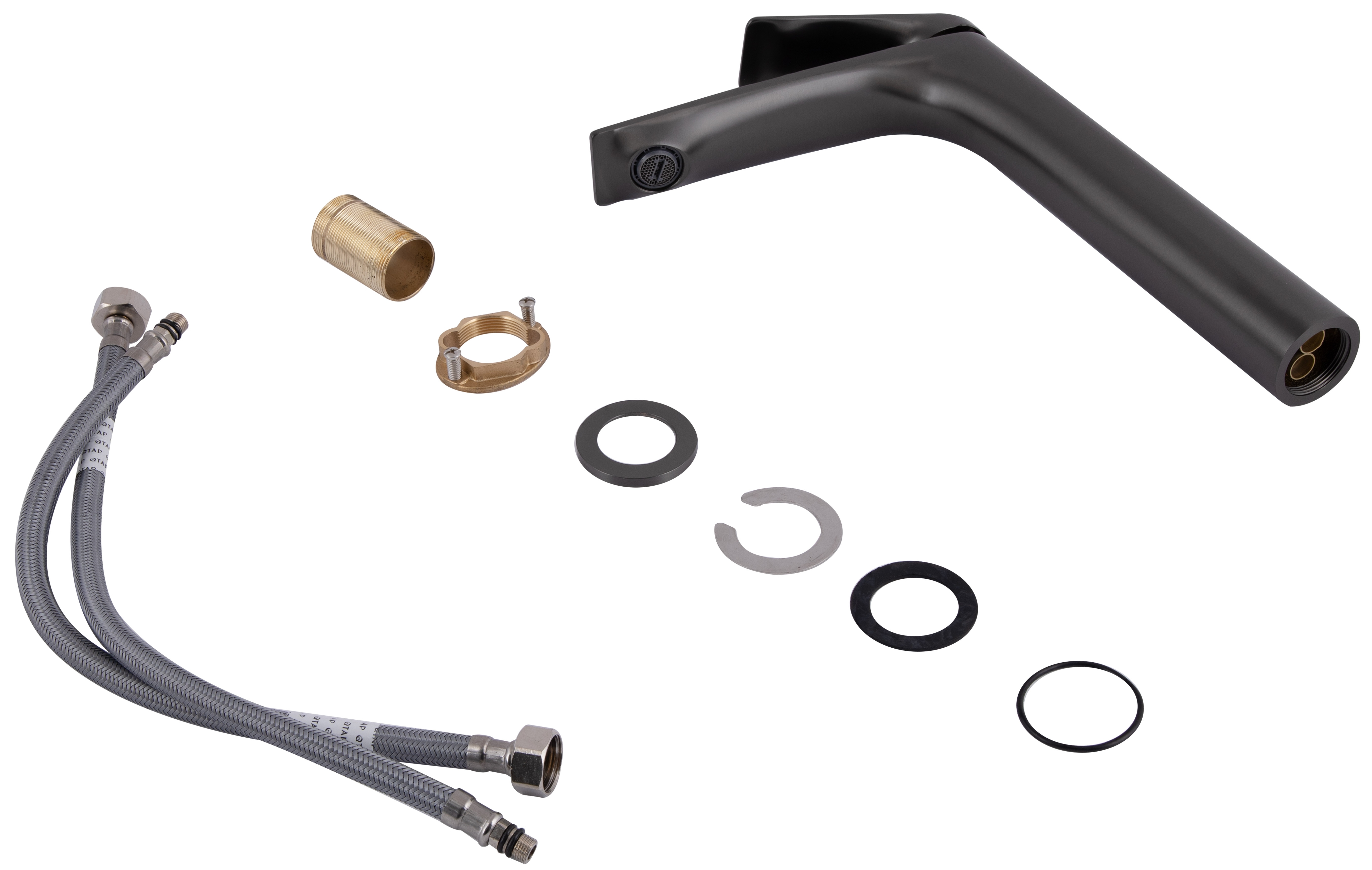 в продаже Смеситель Q-Tap Vlasta New высокий QTVLA269GMB45653 Gunmetal Black PVD - фото 3