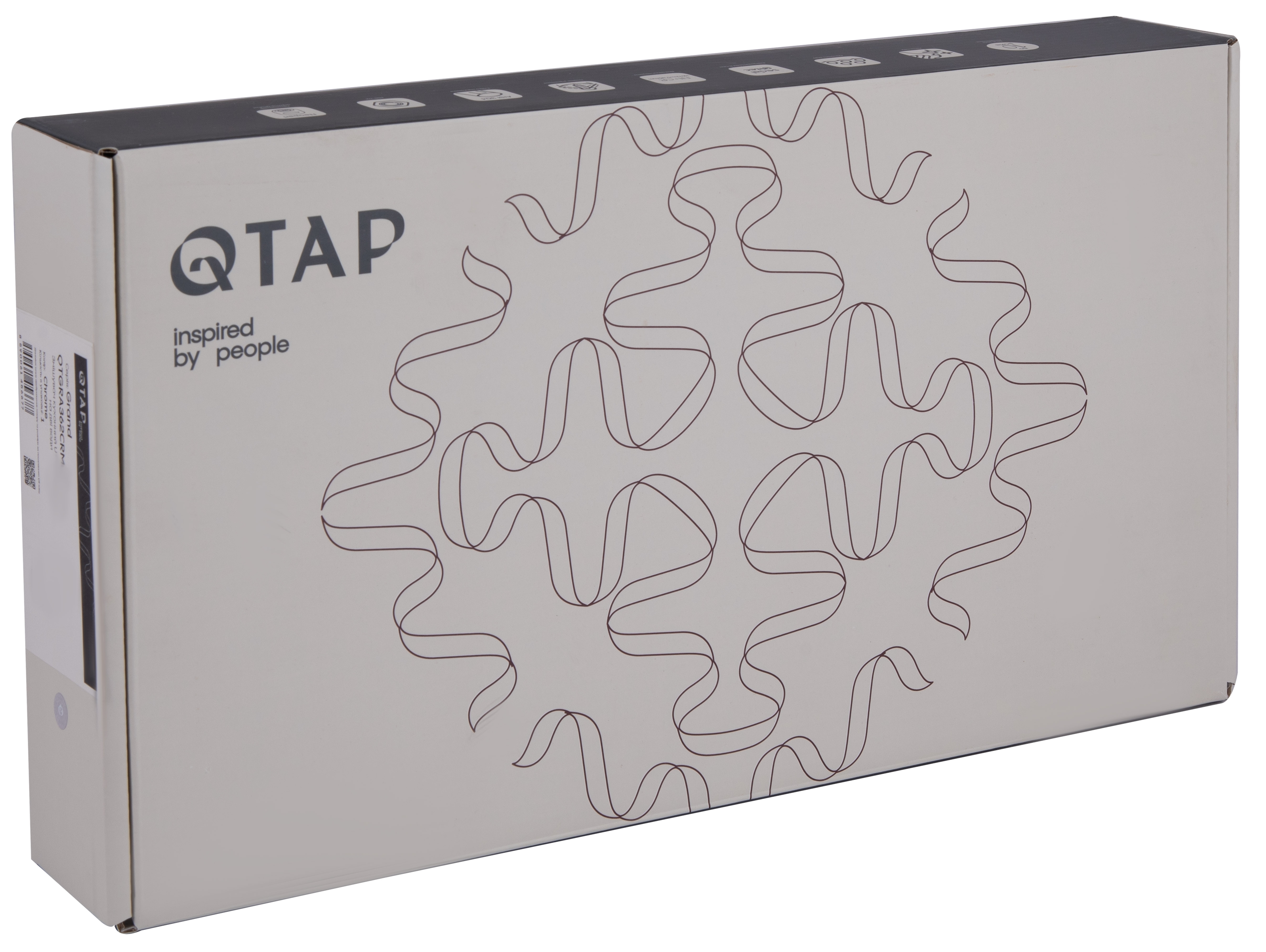 продаём Q-Tap Vlasta New высокий QTVLA269GMB45653 Gunmetal Black PVD в Украине - фото 4