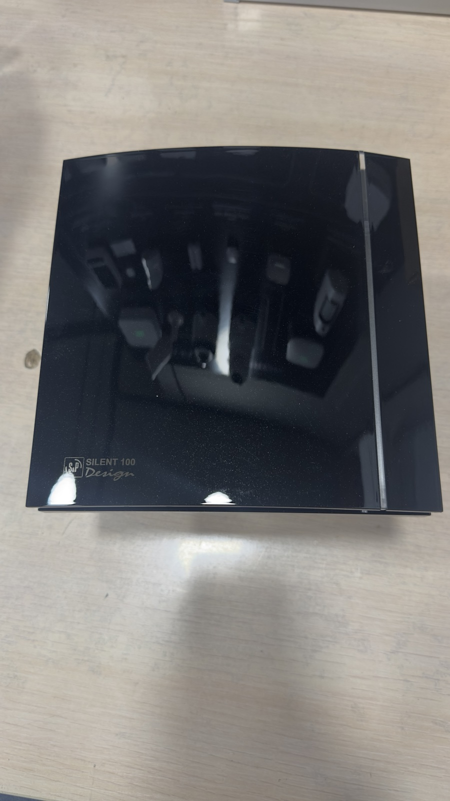 Вытяжной вентилятор Soler&Palau Silent-100 CZ Black Design-4C (5210607400) уценка цена 2436 грн - фотография 2