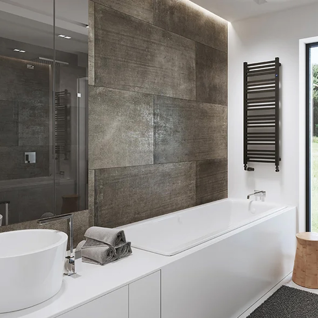 Рушникосушка Instal Projekt Stick STIE-50/110C31(with HOTS-06C2U) Black ціна 0 грн - фотографія 2