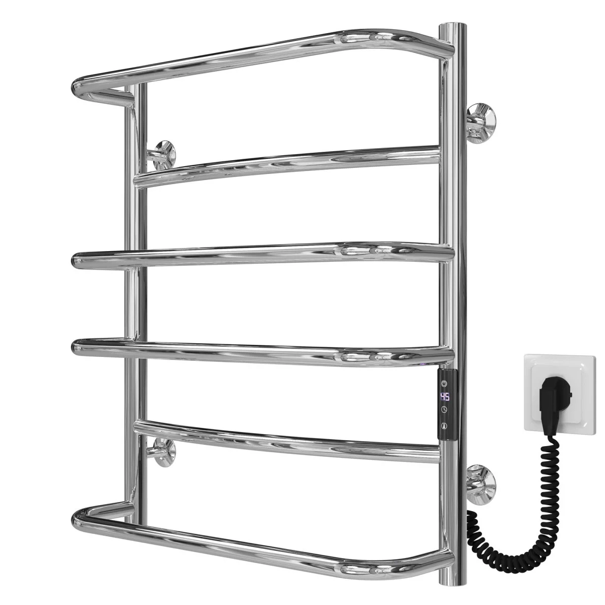 Полотенцесушитель Deffi Аквамикс П6 500*600 Хром, JD03, Правое подключение (C.AM.60.50.6.E.C.R.1) цена 4769 грн - фотография 2