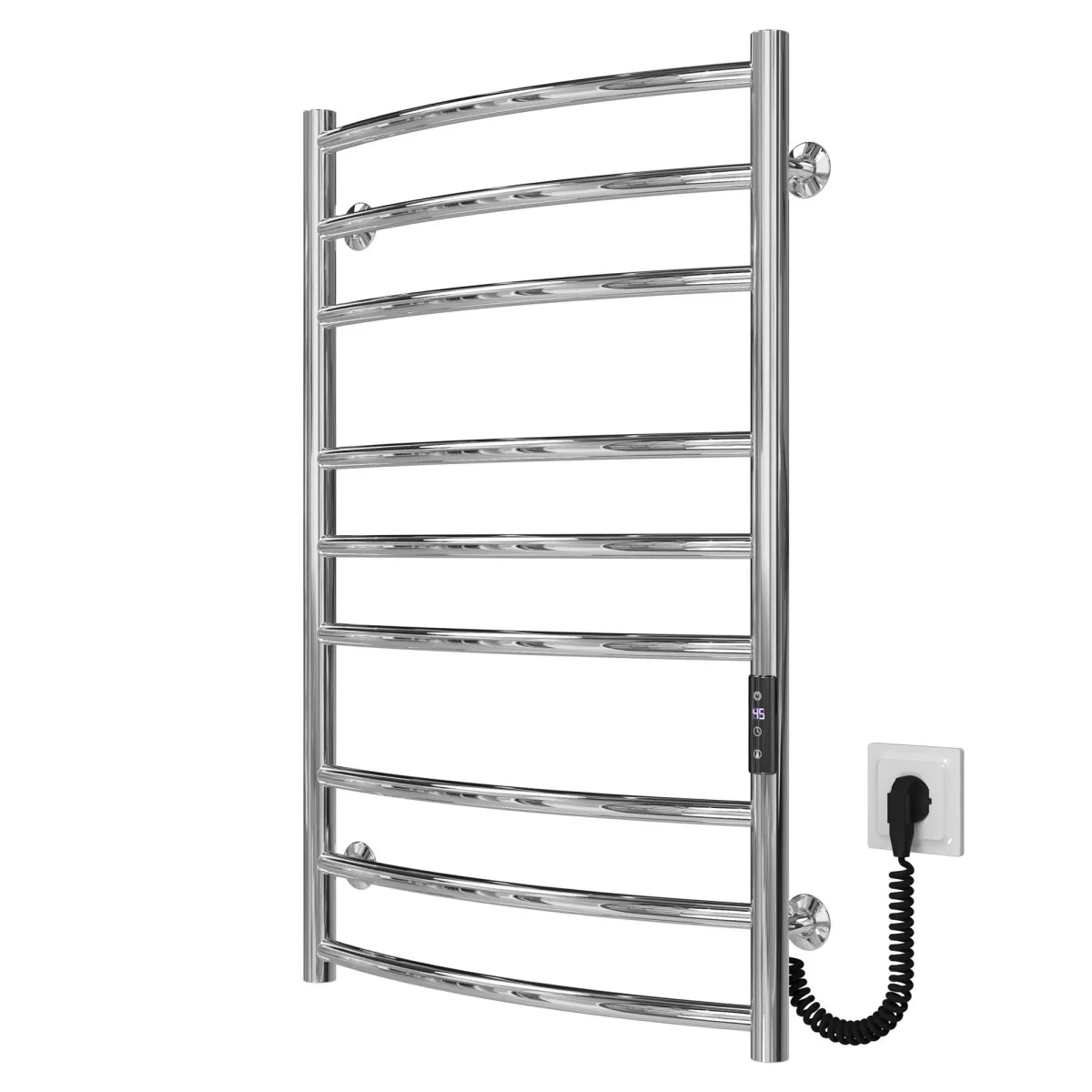 Рушникосушка Deffi Класік Еліт П9 600*800 Е Хром, JD03, Праве підключення (C.KE.80.60.9.E.C.R.1) ціна 6048 грн - фотографія 2