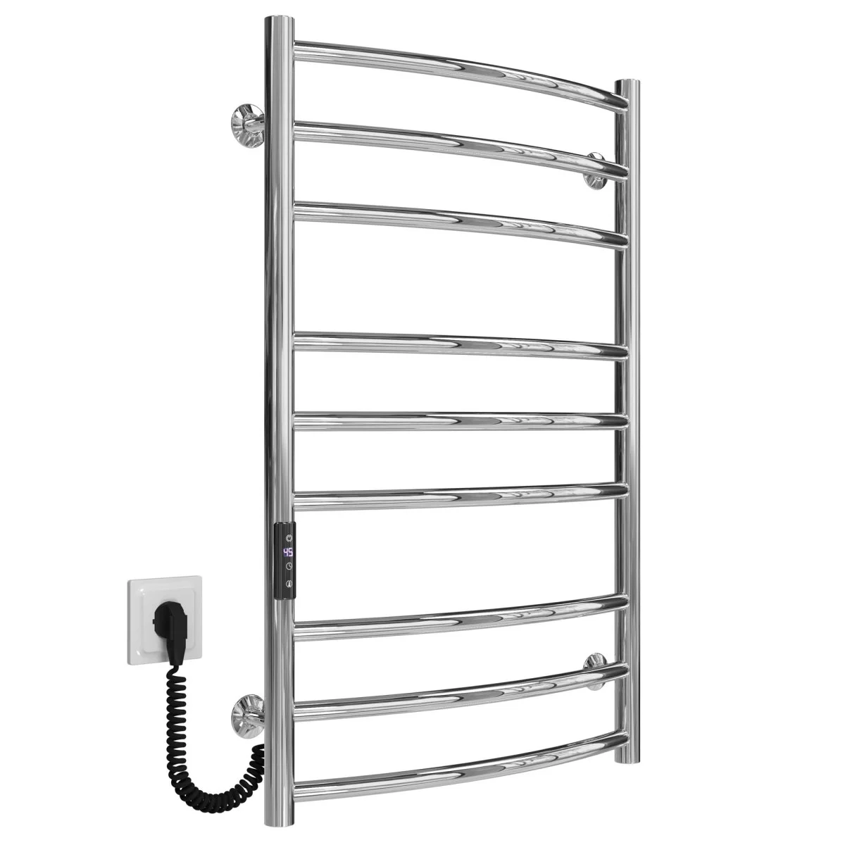 Рушникосушка Deffi Класік Еліт П9 600*800 Е Хром, JD03, Ліве підключення (C.KE.80.60.9.E.C.L.1) ціна 6536 грн - фотографія 2