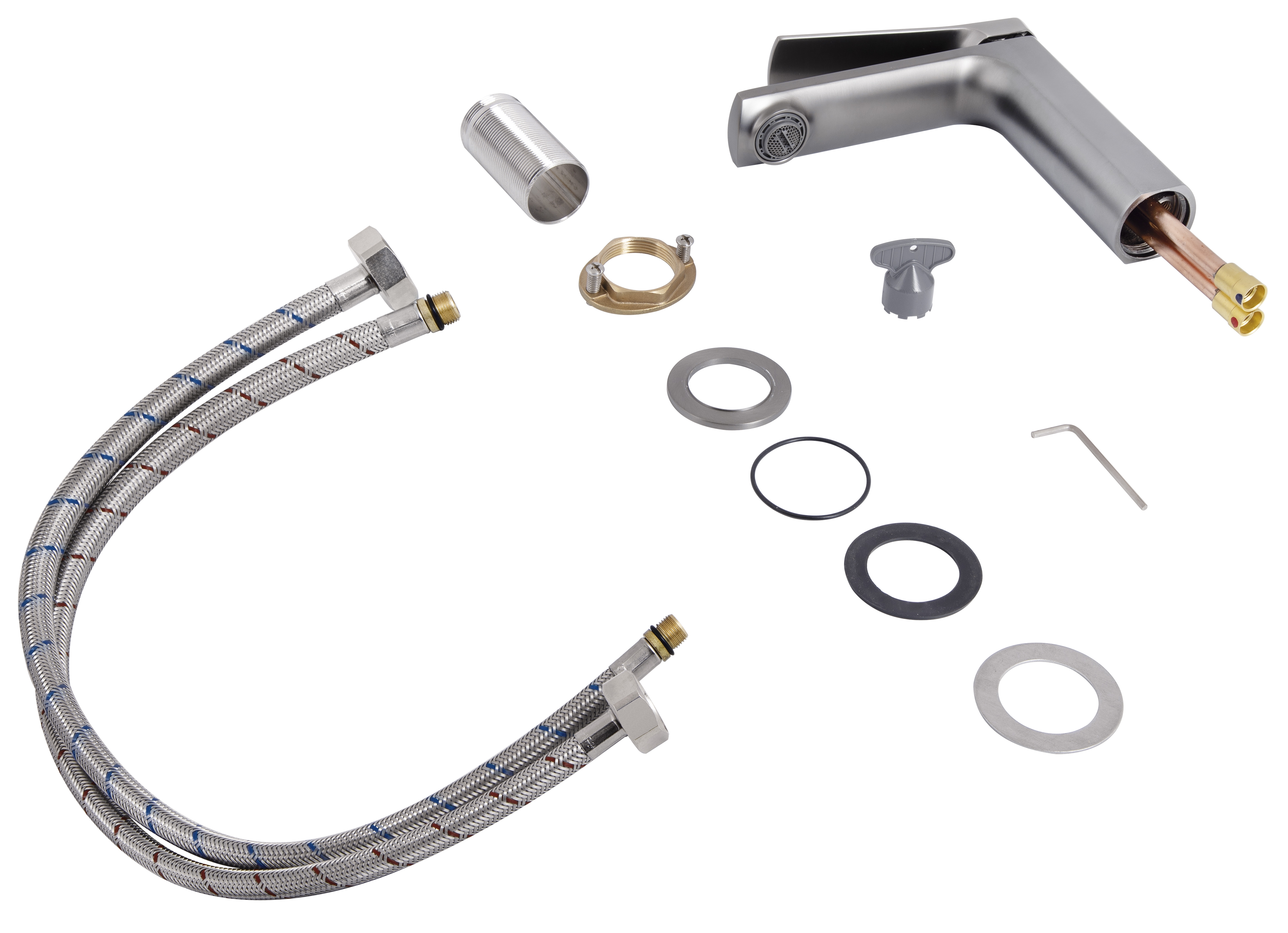 в продаже Смеситель Q-Tap Slavonice QTSLA270GMB45924 Gunmetal Black PVD - фото 3