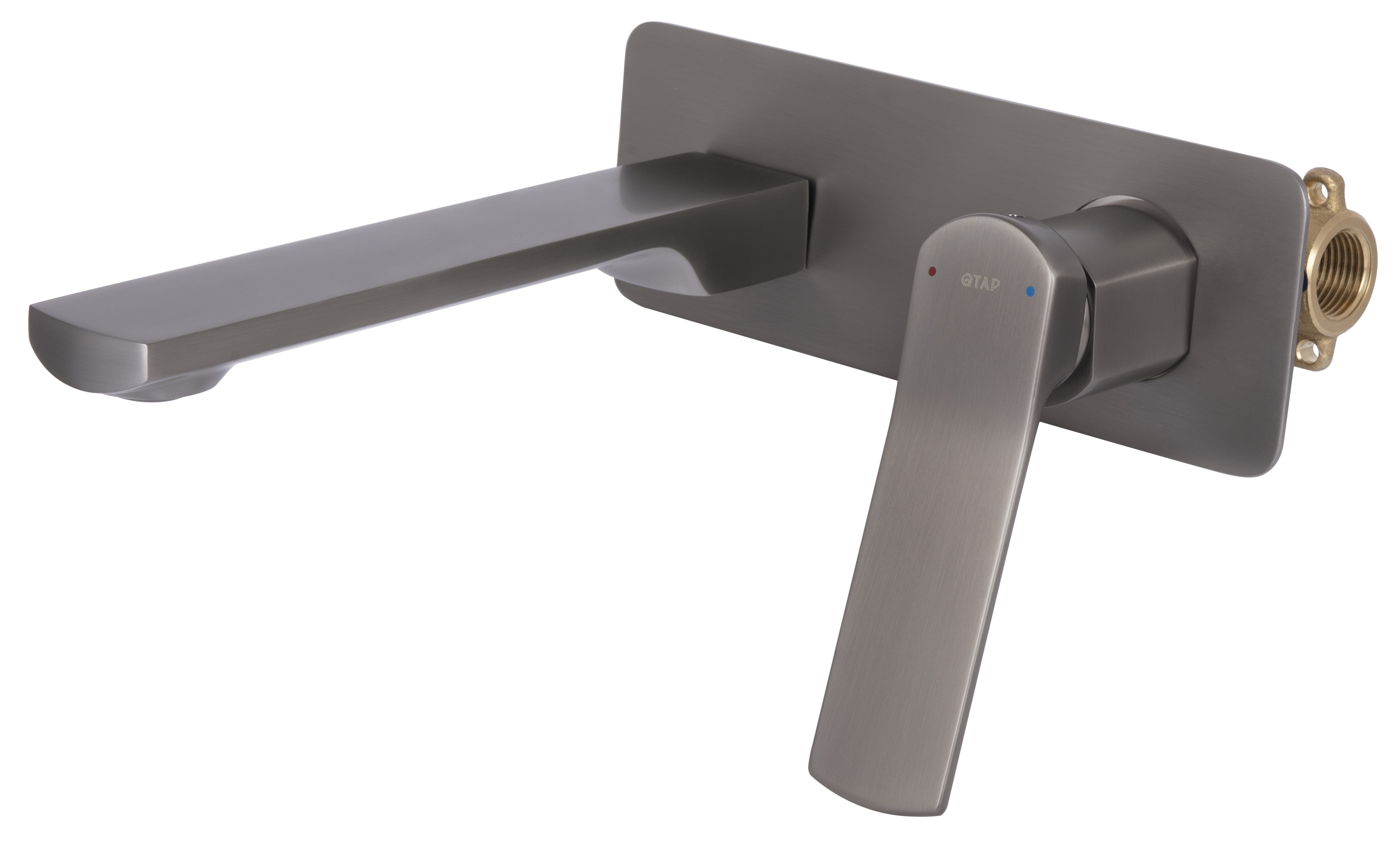 Смеситель Q-Tap Slavonice QTSLA273GMB45920 Gunmetal Black PVD цена 5484 грн - фотография 2