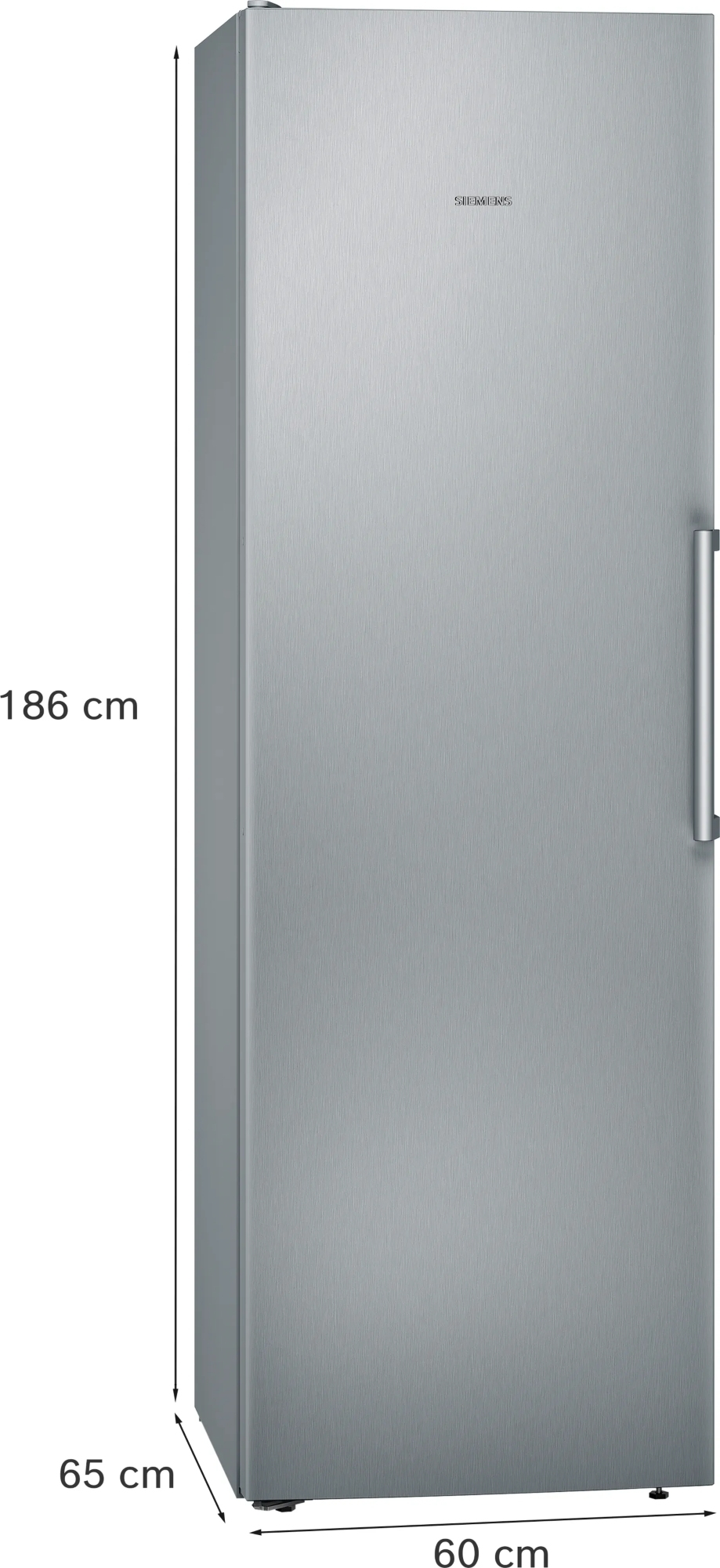 Siemens KS36VVIEP Габаритные размеры