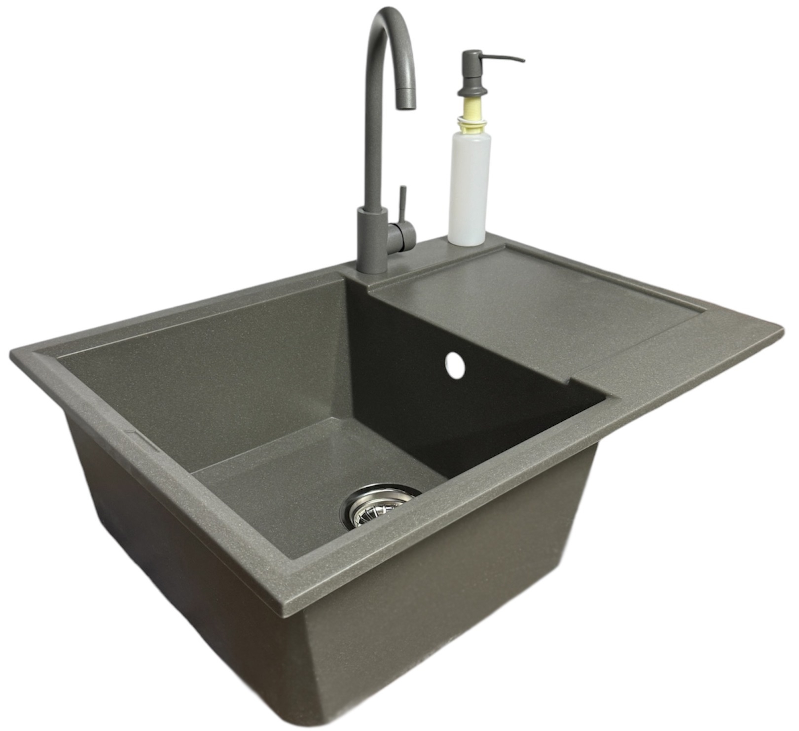 Кухонная мойка Adamant Horizon Medium 700x500x230мм серая (4824296104504)