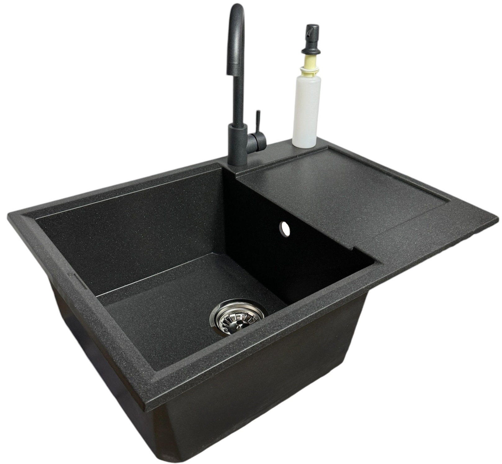 Кухонная мойка Adamant Horizon Medium 700x500x230мм графит (4824296104513)