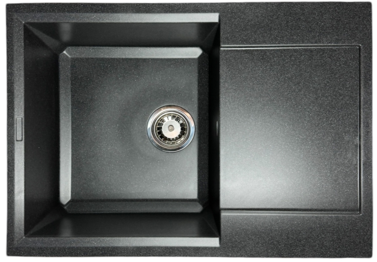в продаже Кухонная мойка Adamant Horizon Medium 700x500x230мм графит (4824296104413) - фото 3