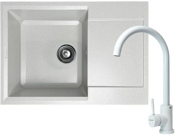 Кухонная мойка Adamant Horizon Medium 700x500x230мм old stone (4824296104410) цена 5604 грн - фотография 2