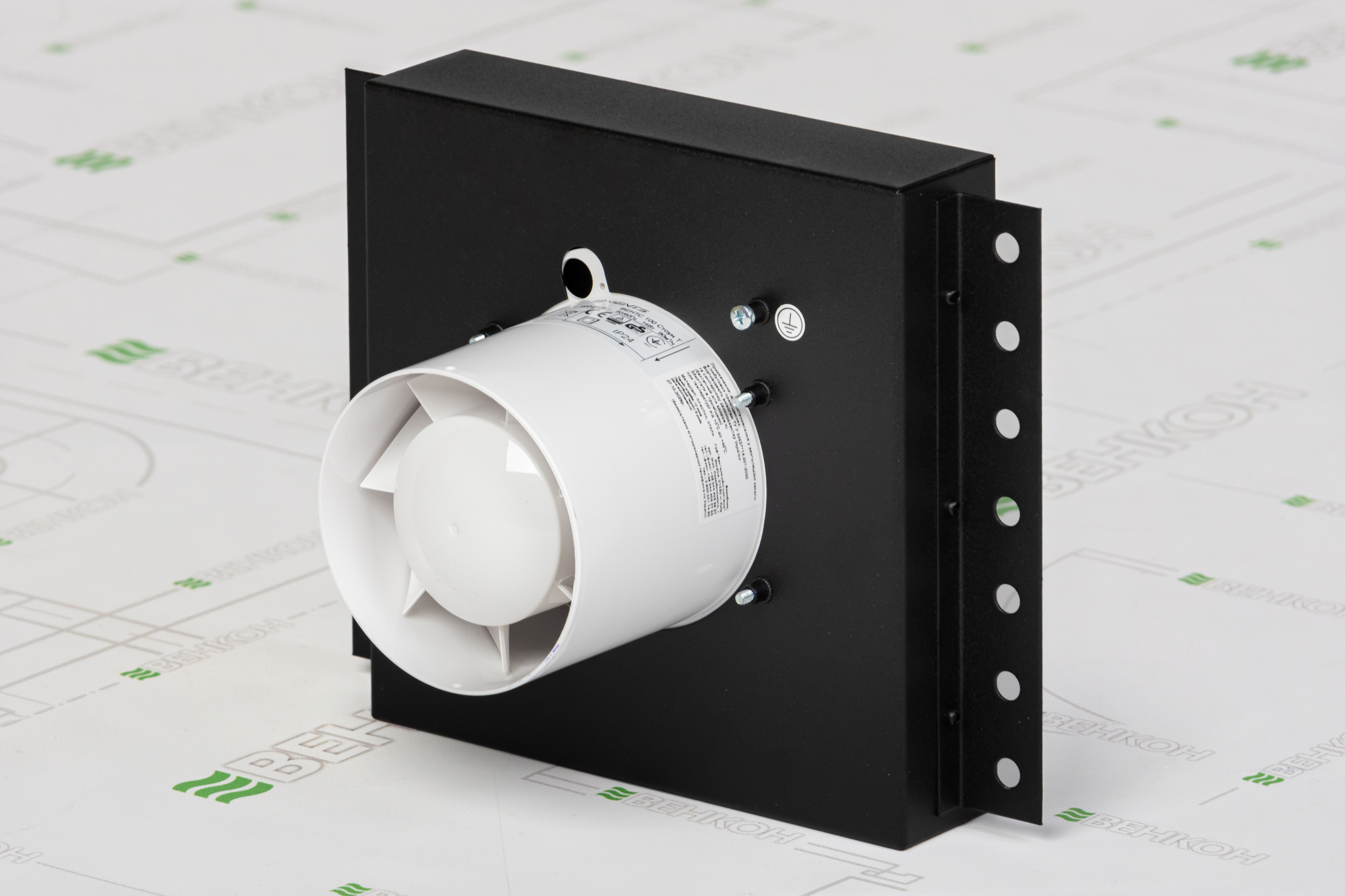 Вытяжной вентилятор Вентс 100 Стоун Т черный отзывы - изображения 5