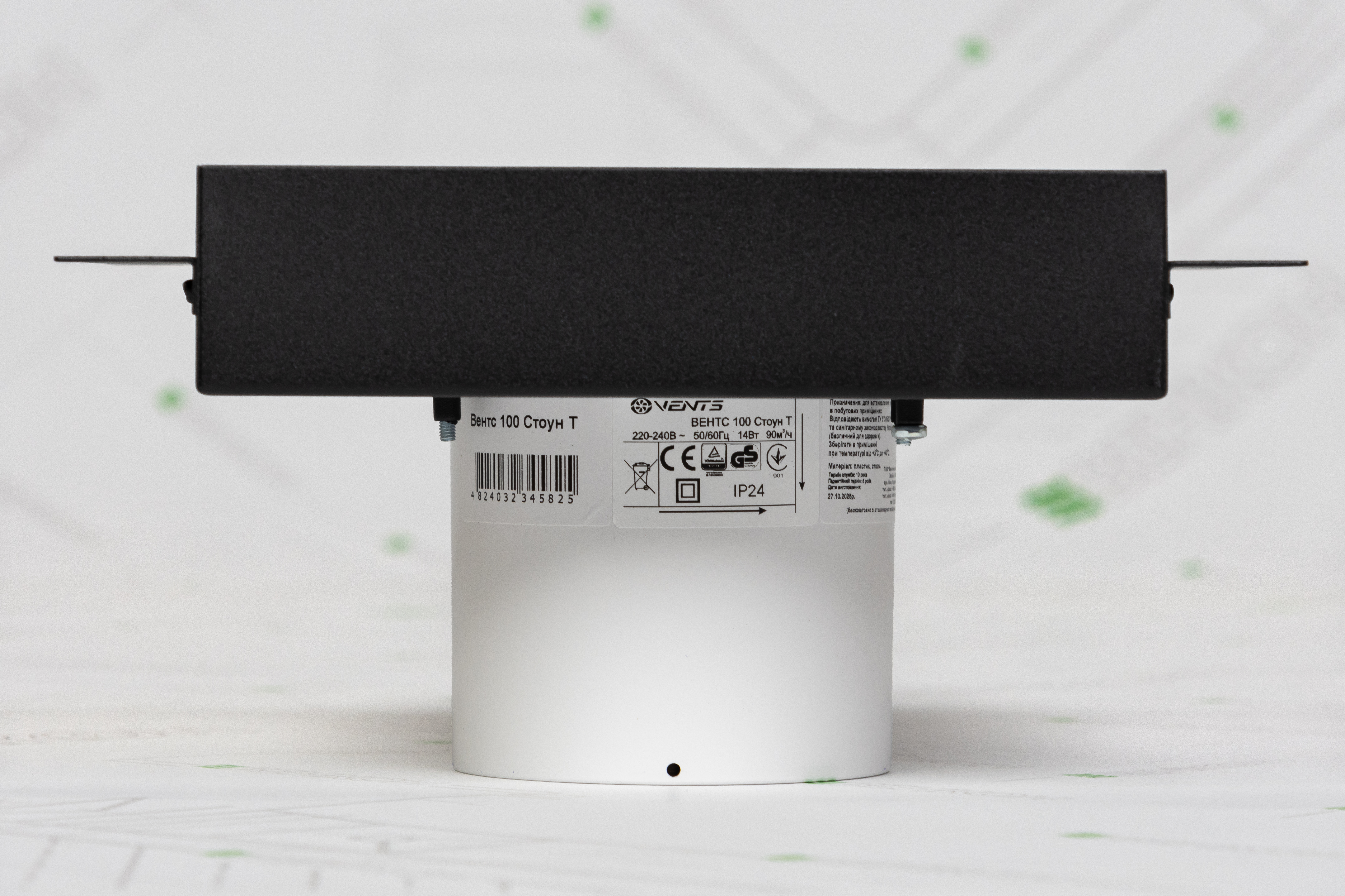 Вытяжной вентилятор Вентс 100 Стоун Т черный инструкция - изображение 6