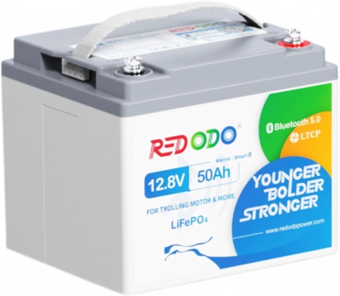 Redodo TM-BT LiFePO4 12.8V 50Ah