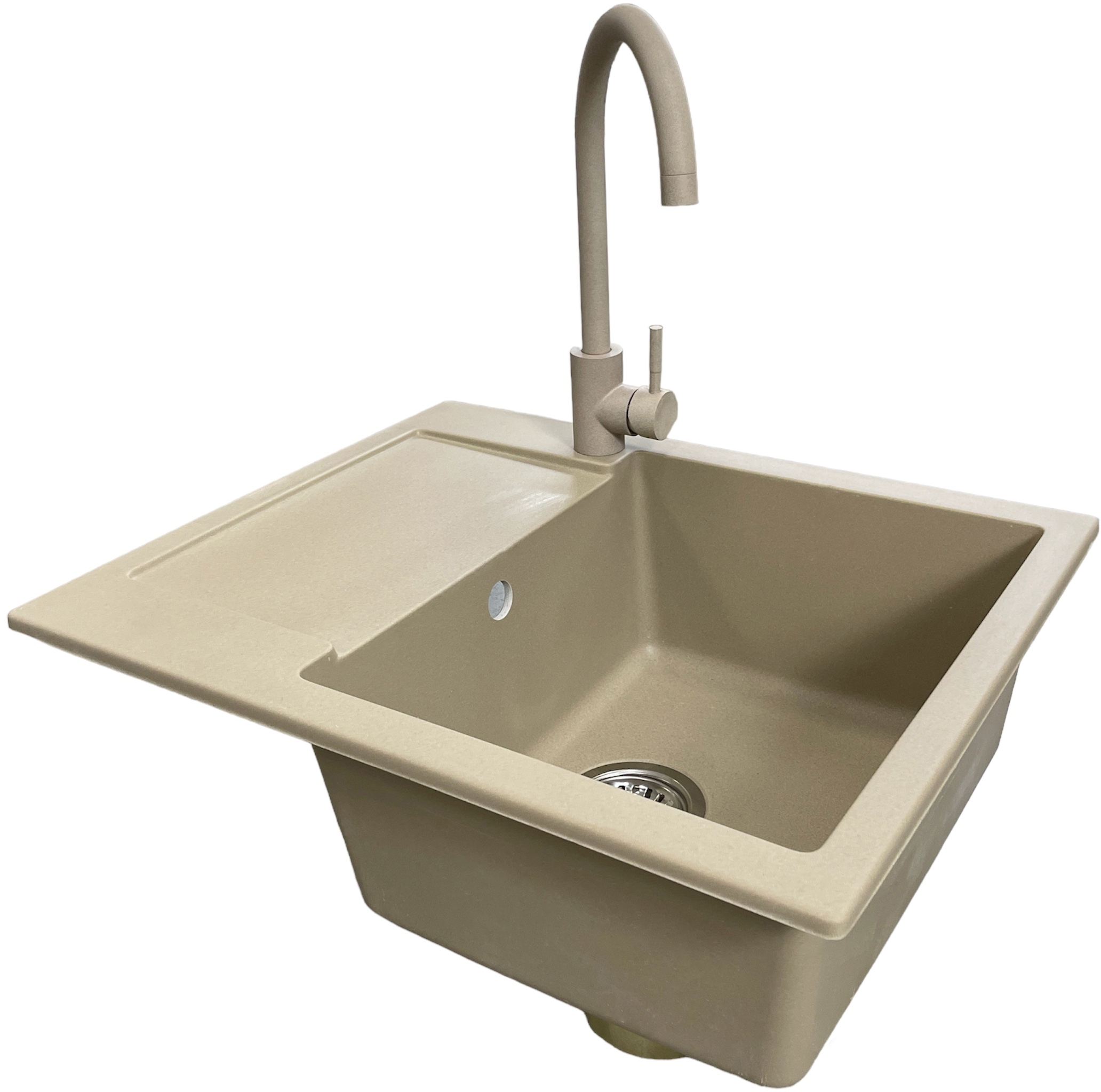 Кухонна мийка Adamant Minimal 615x495x200мм сахара (1824296912302)