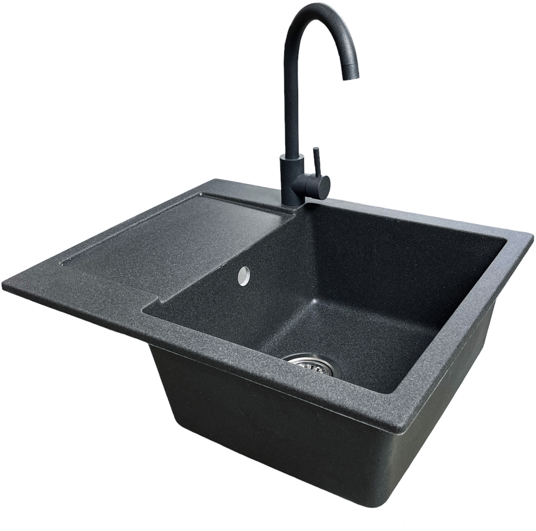 Кухонна мийка Adamant Minimal 615x495x200мм графіт (1824296912313)