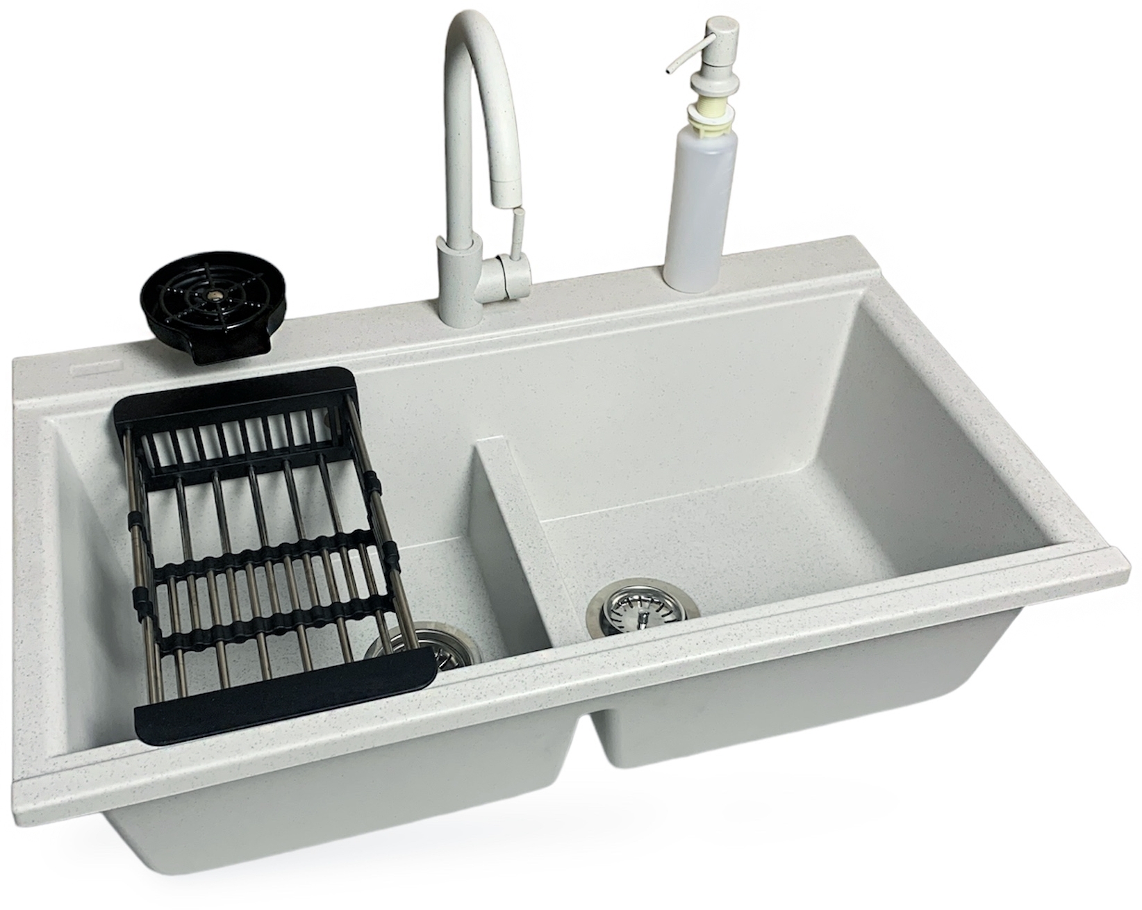 Кухонна мийка Adamant Similar 885x505x230мм old stone (4824296106510)