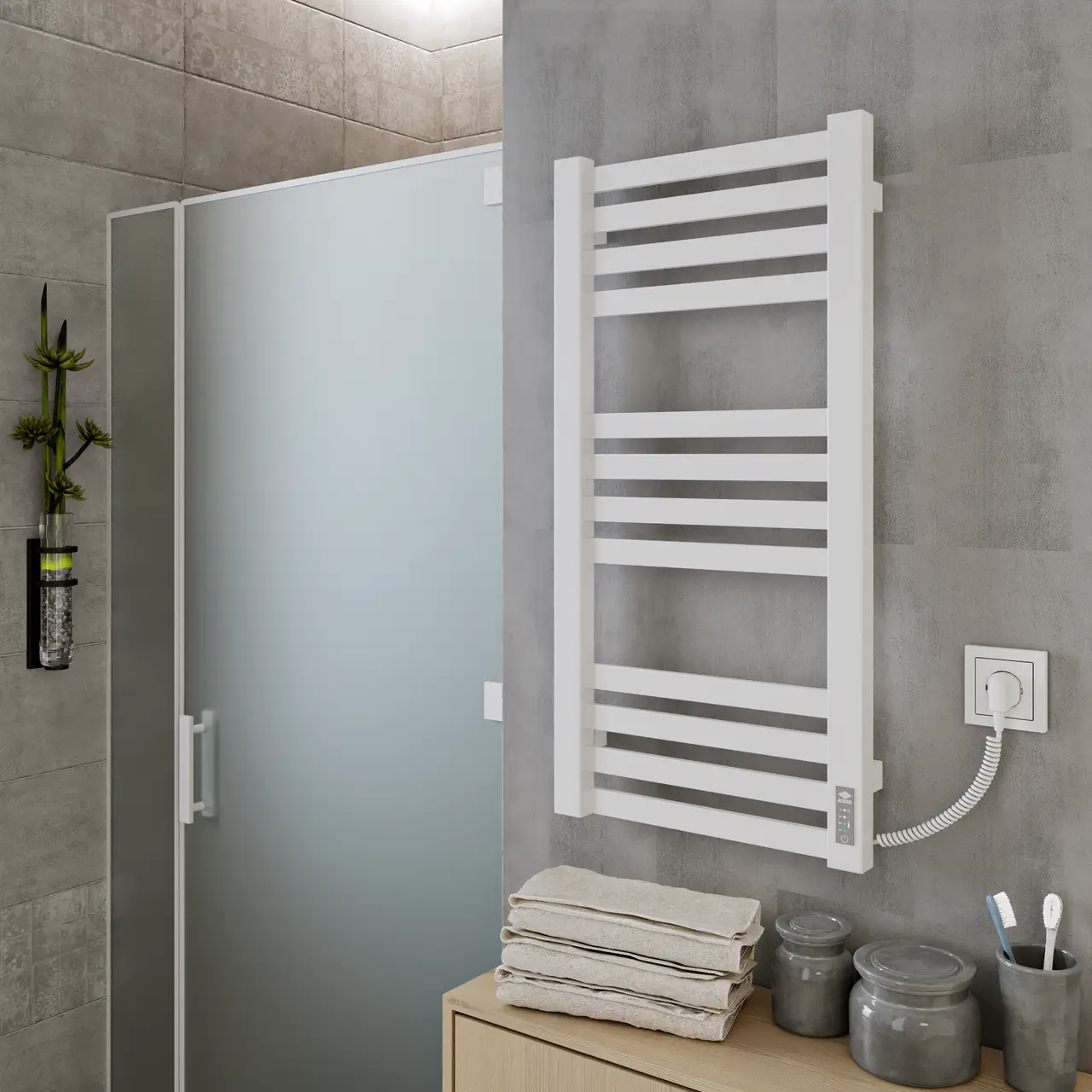 Полотенцесушитель Kosser Герда 1000x400 ER (ДГ07ERW) цена 6250 грн - фотография 2