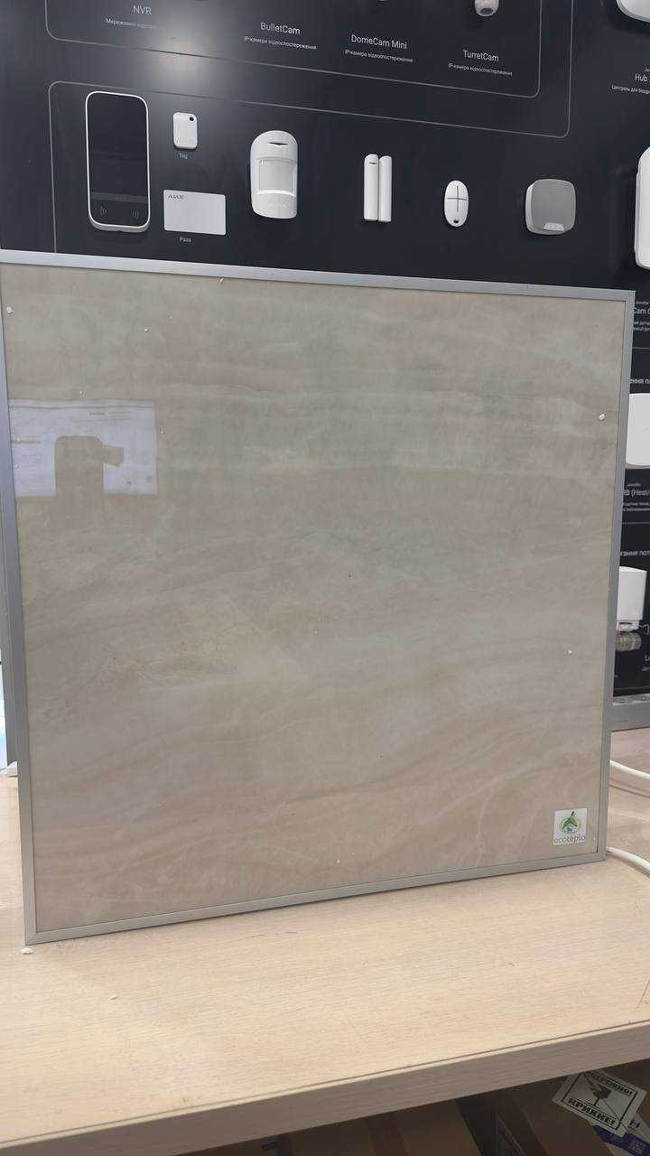 Панельний обігрівач Ecoteplo DUO 1000 ME королівський мармур з ніжками (Уцінка) відгуки - зображення 5