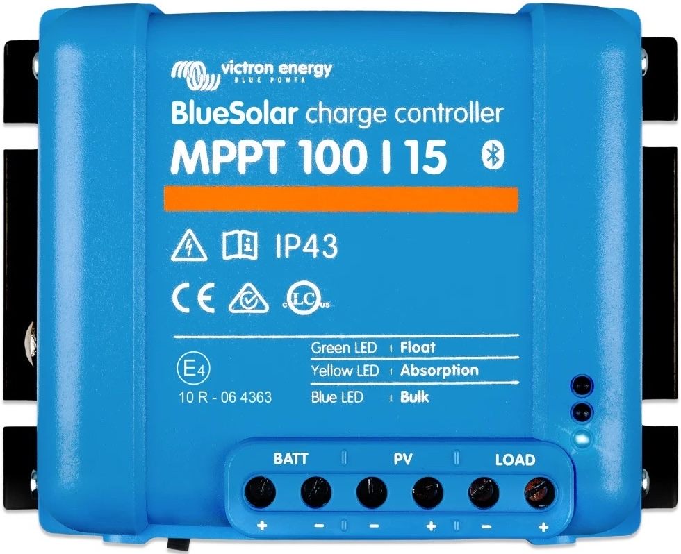 Контролер заряда Victron Energy BlueSolar MPPT 100/15 (15 А, 12/24В)