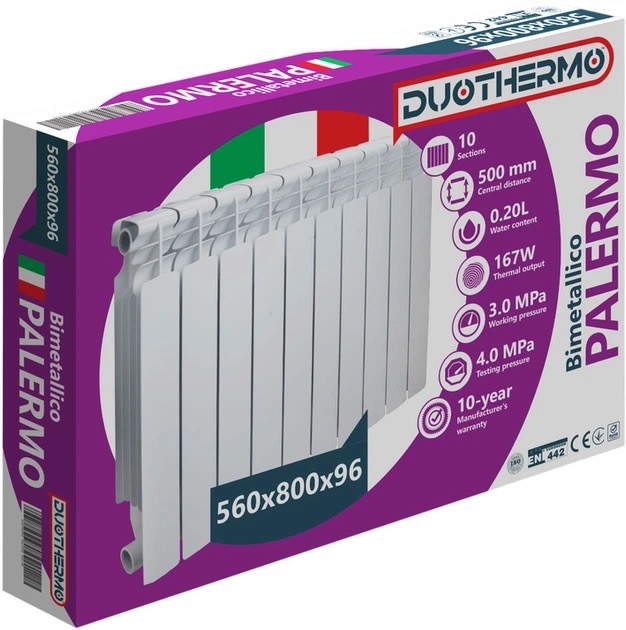 продаємо Duothermo Palermo (10 секцій) в Україні - фото 4